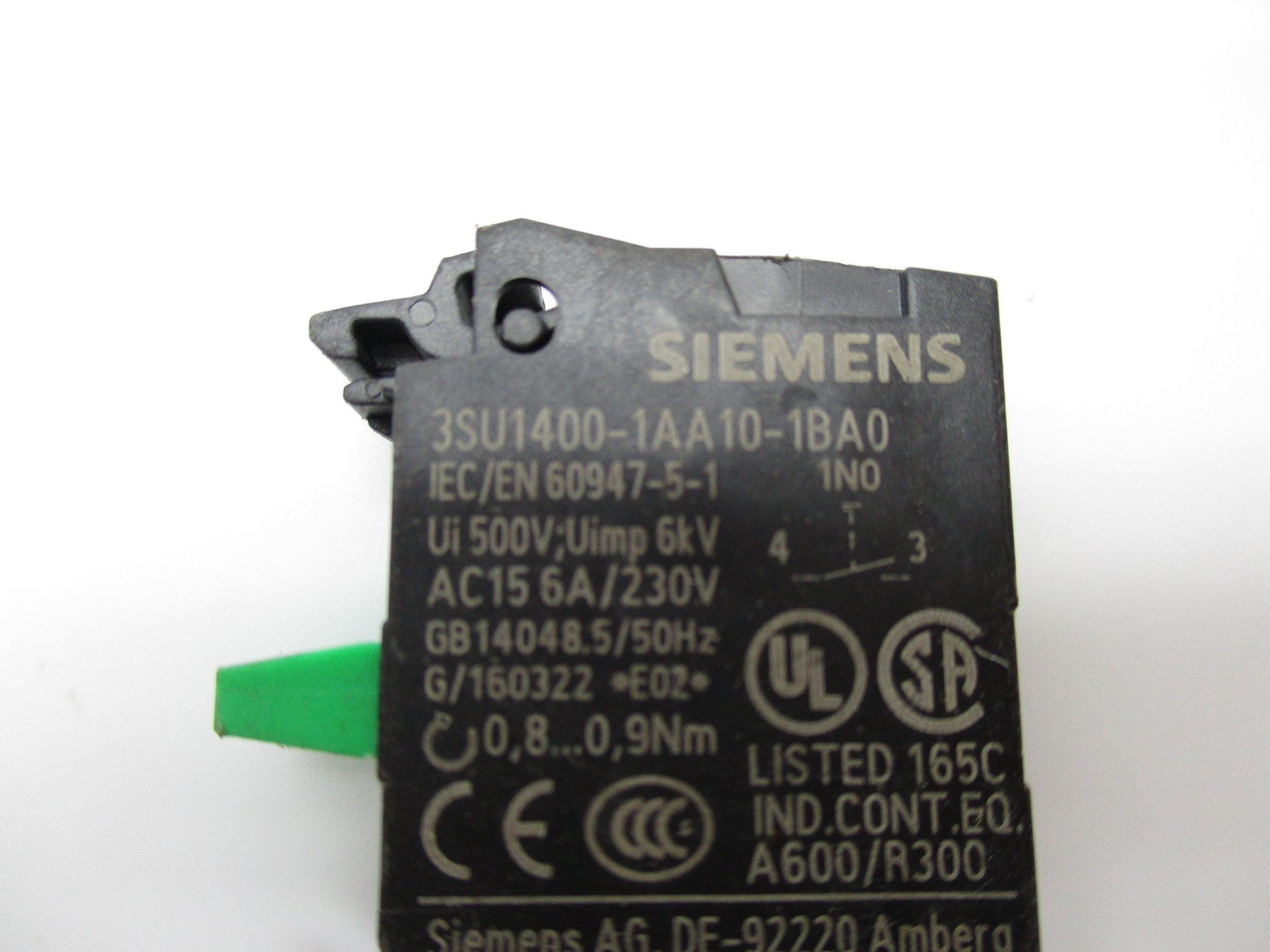 SIEMENS 3SU1400-1AA10-1BA0 NSNP