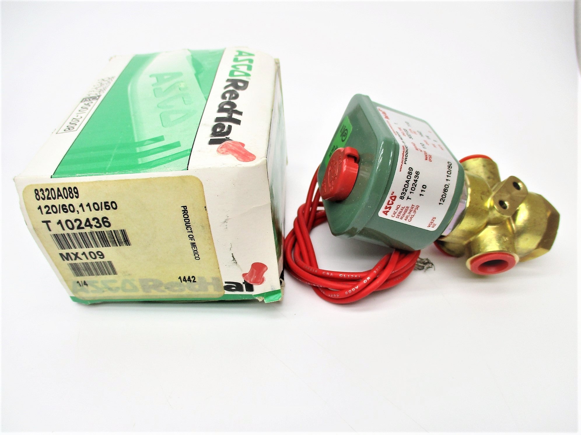ASCO 8320A089 120/60 110/50 NSMP