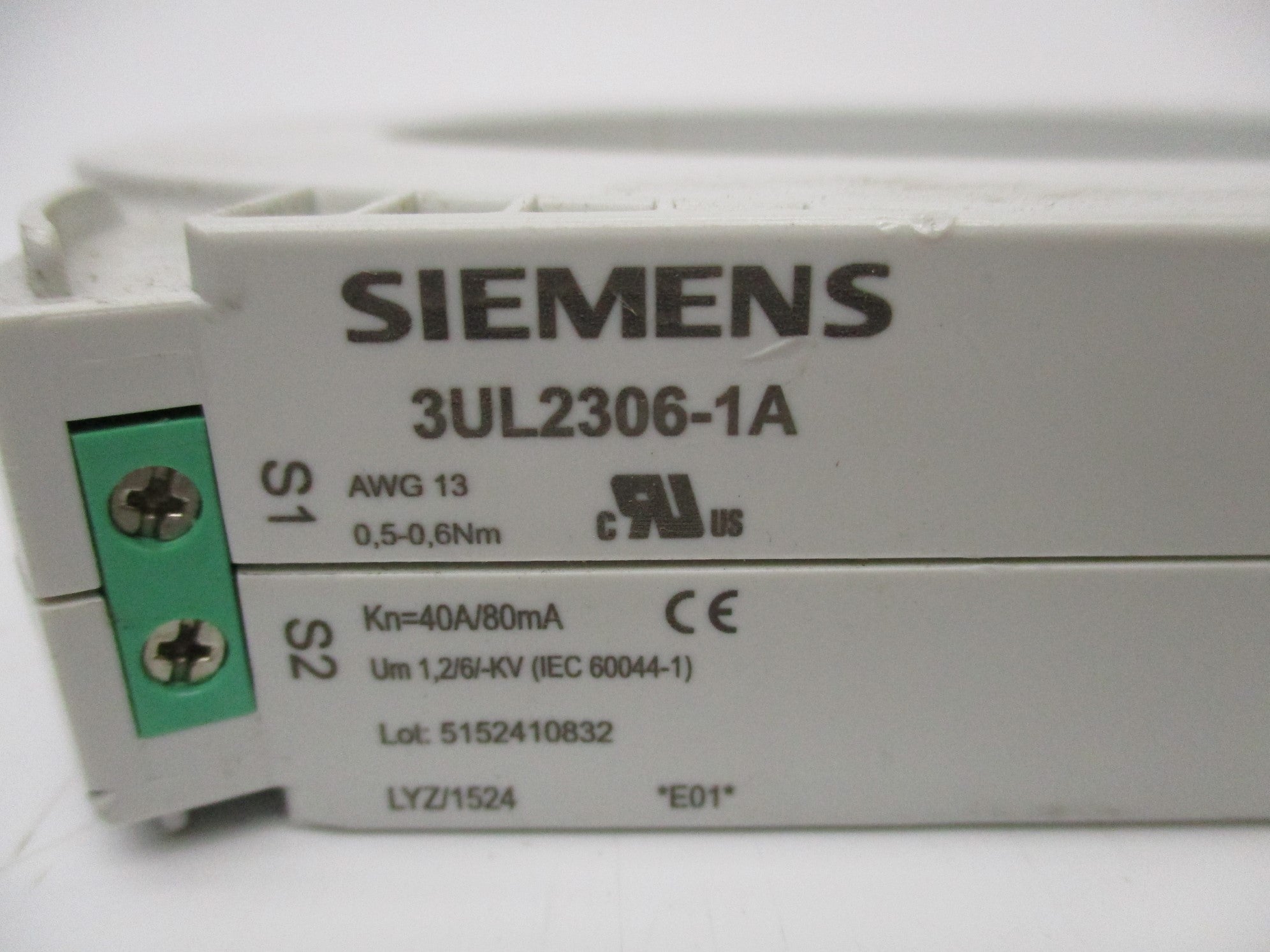 SIEMENS 3UL2306-1A NSNP