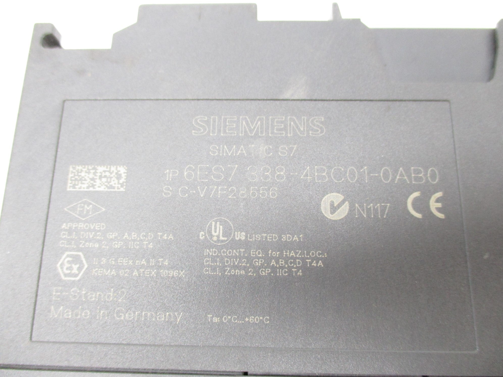 SIEMENS 6ES7338-4BC01-0AB0 UNMP