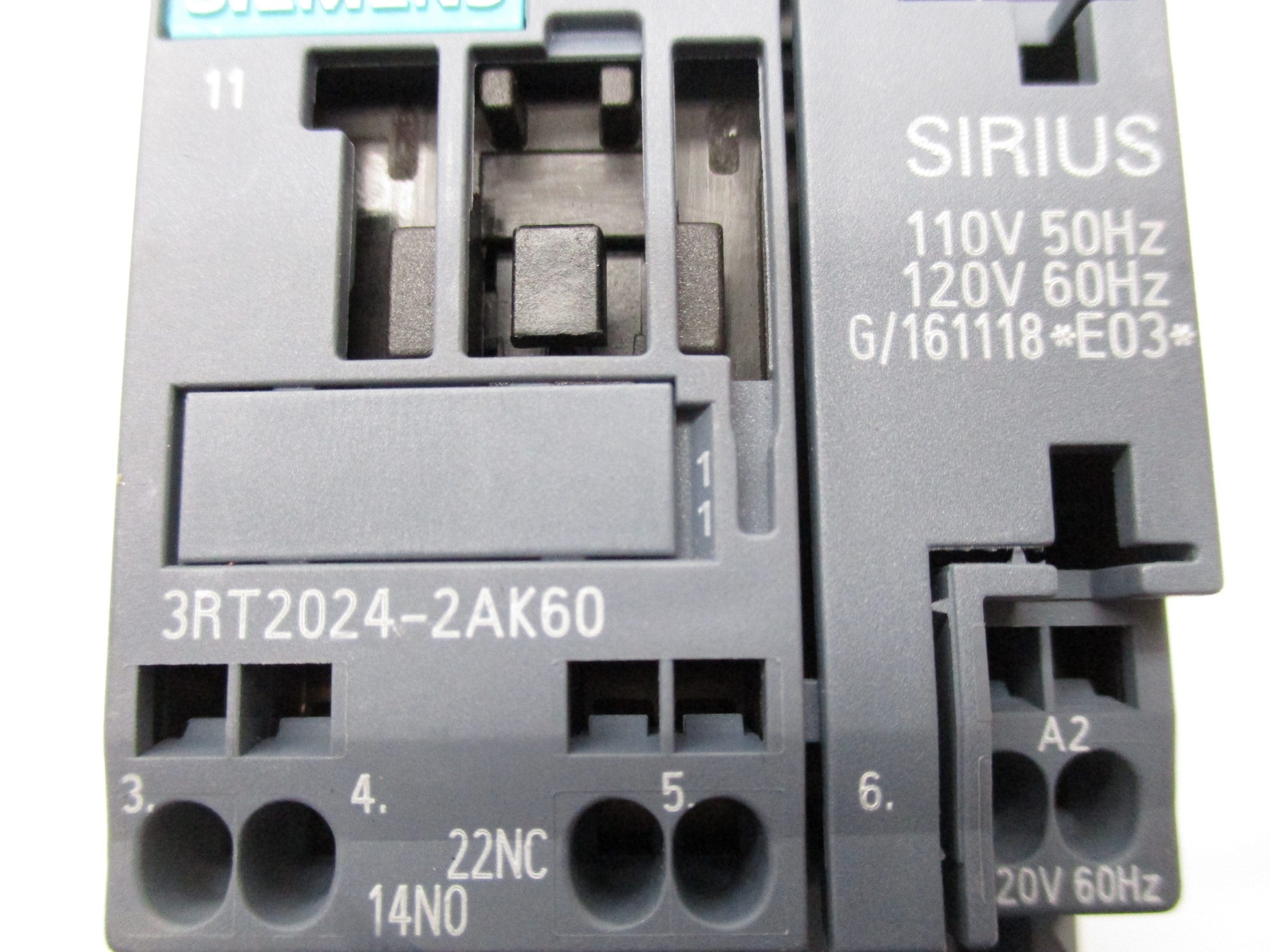 SIEMENS 3RT2024-2AK60 110/120V NSNP
