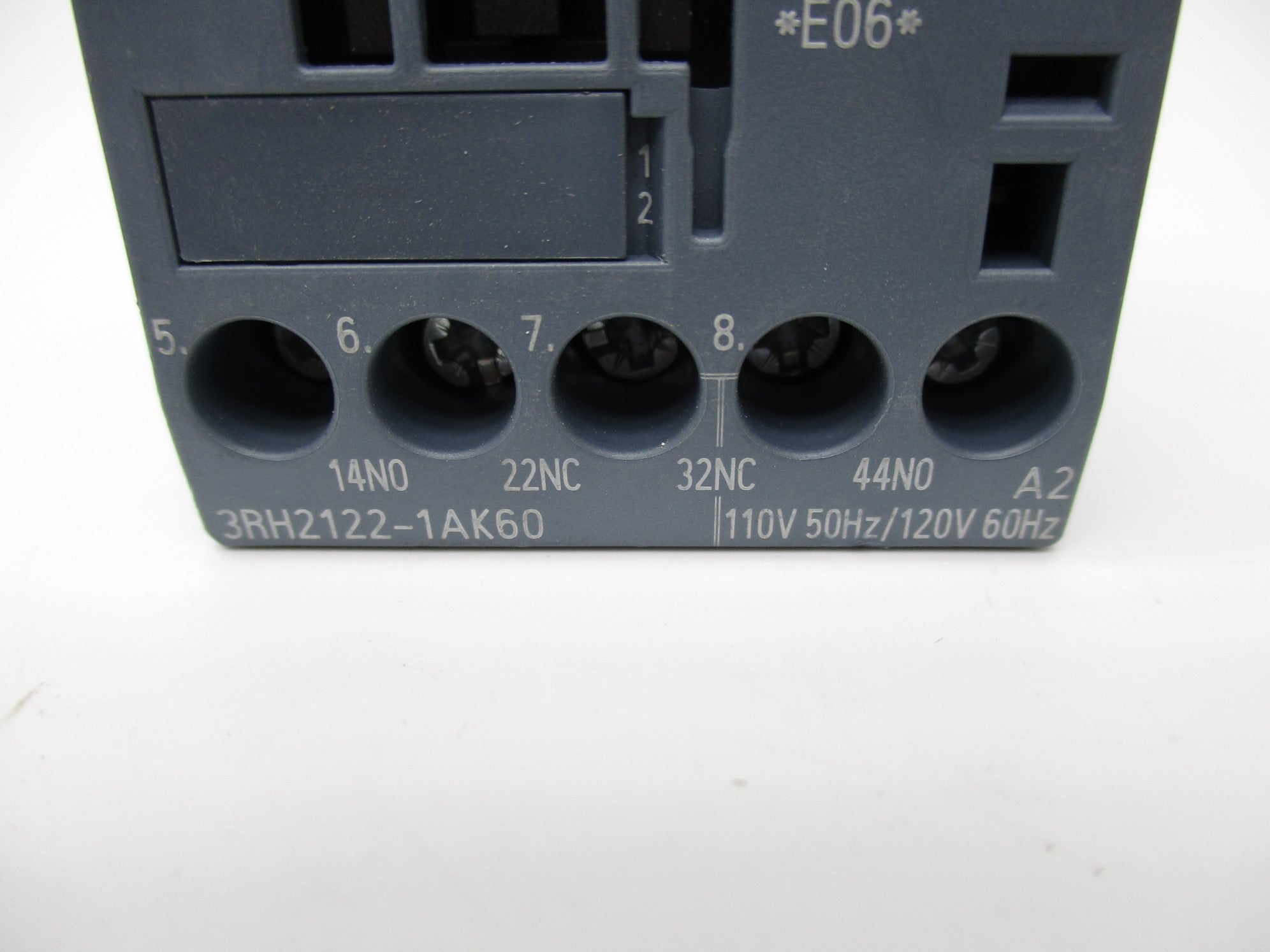 SIEMENS 3RH2122-1AK60 110/120V NSNP