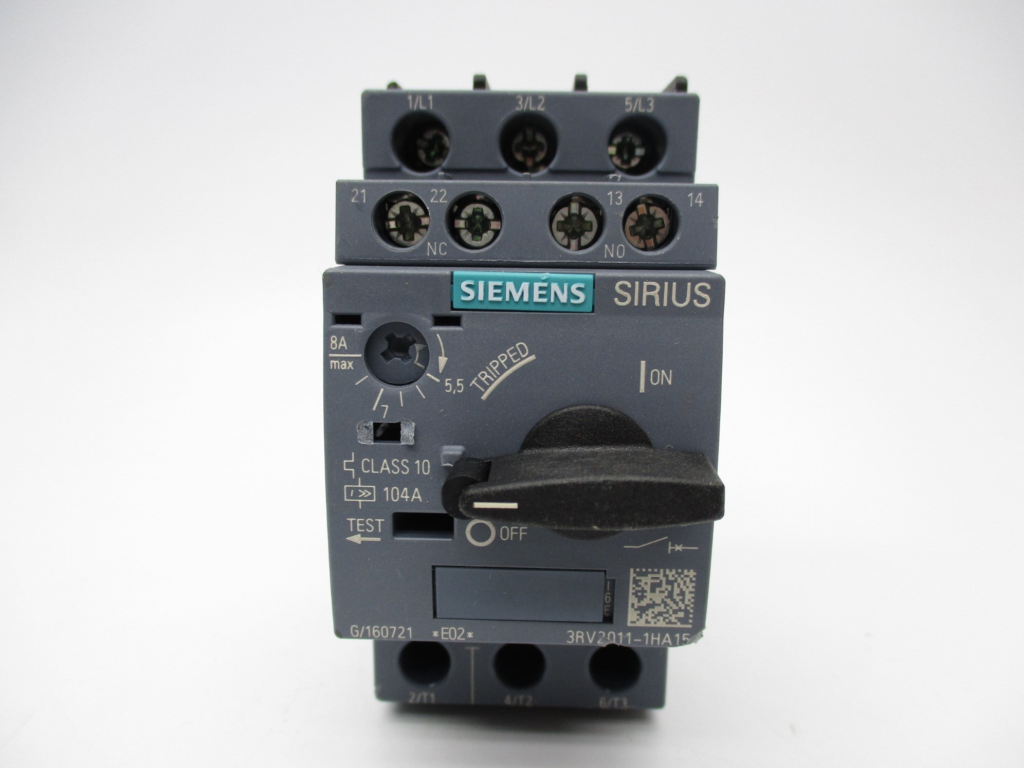 SIEMENS 3RV2011-1HA15 5.5-8A (AS PICTURED) NSNP