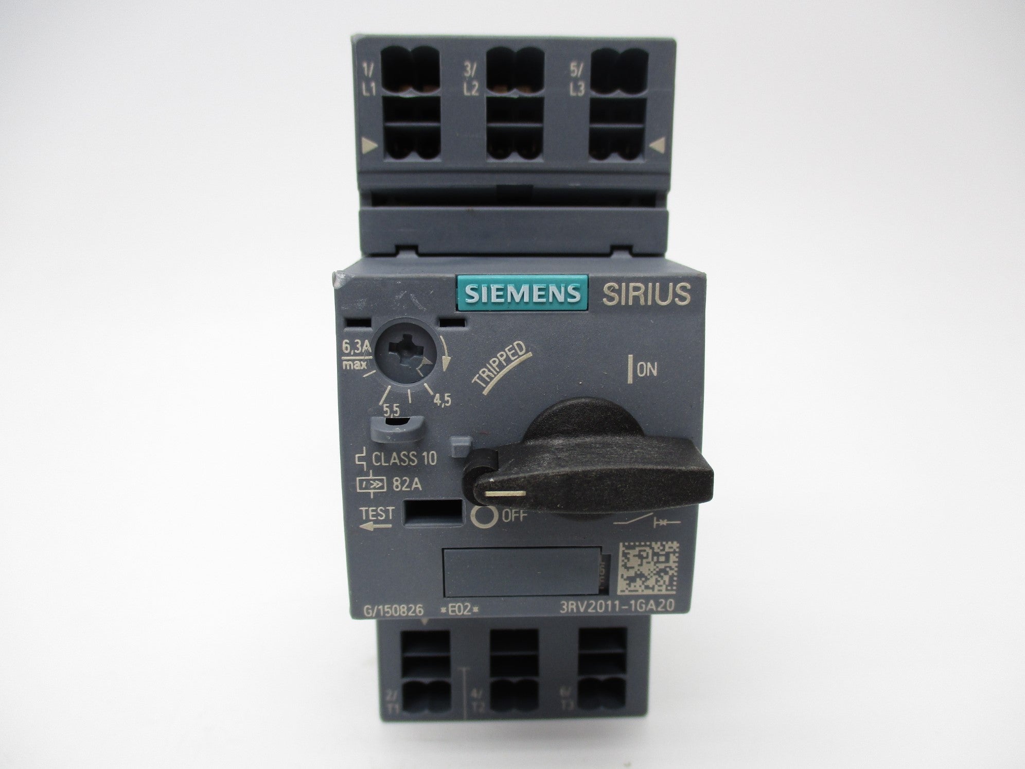 SIEMENS 3RV2011-1GA20 4.5-6.3A NSNP