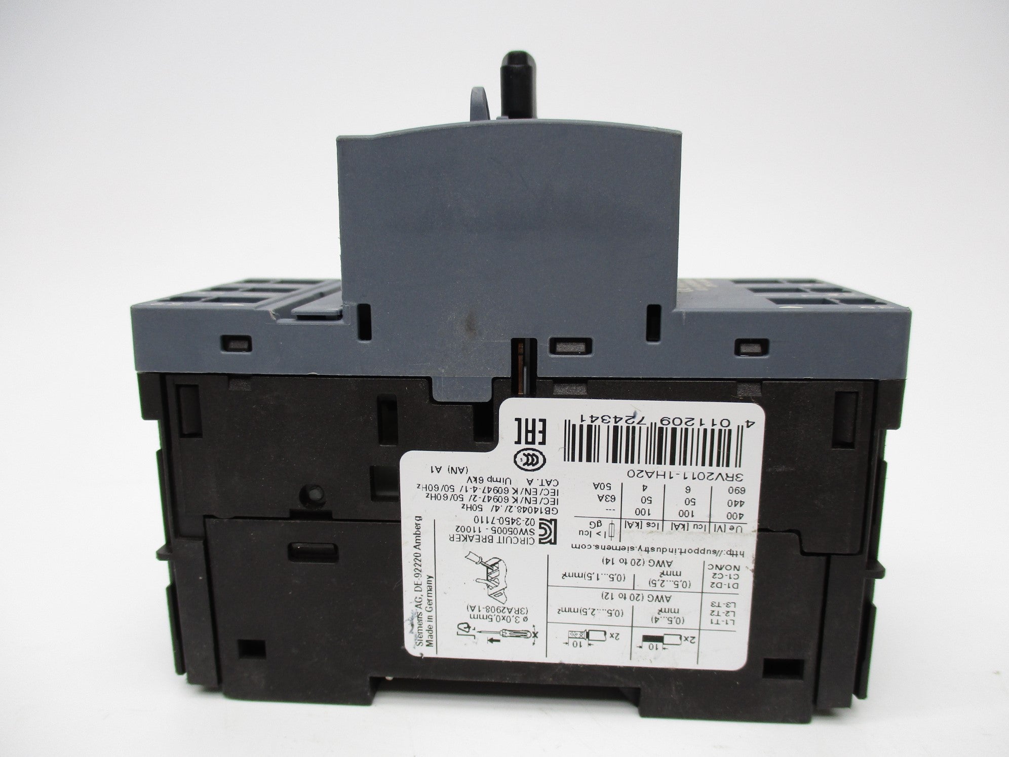 SIEMENS 3RV2011-1HA20 5.5-8A NSNP