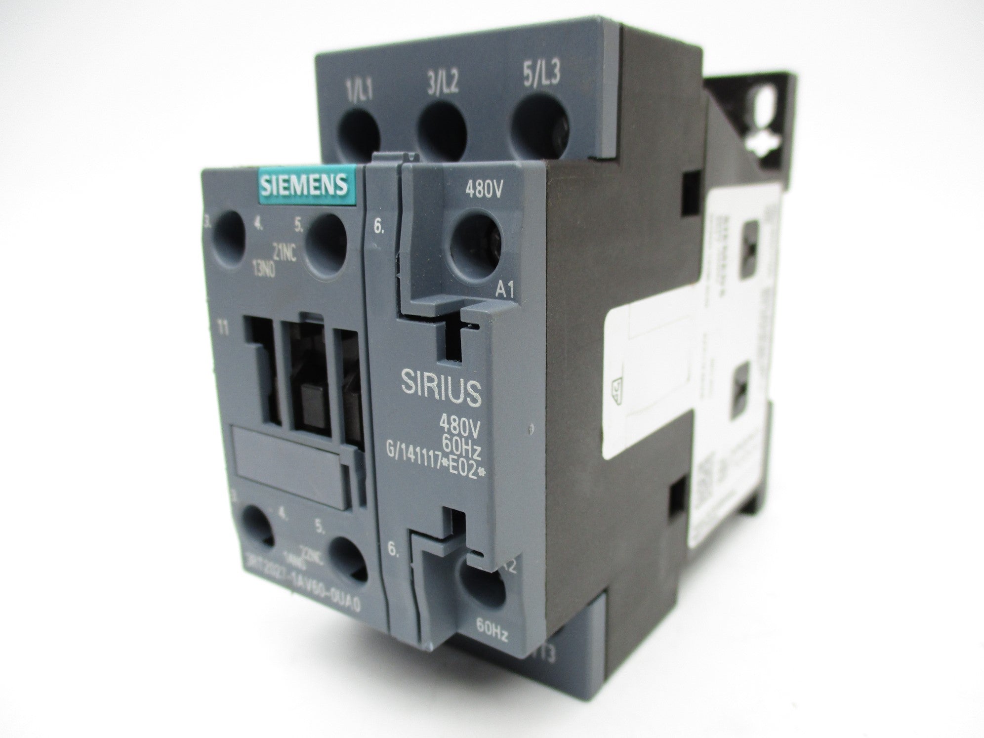 SIEMENS 3RT2027-1AV60-0UA0 480V NSNP