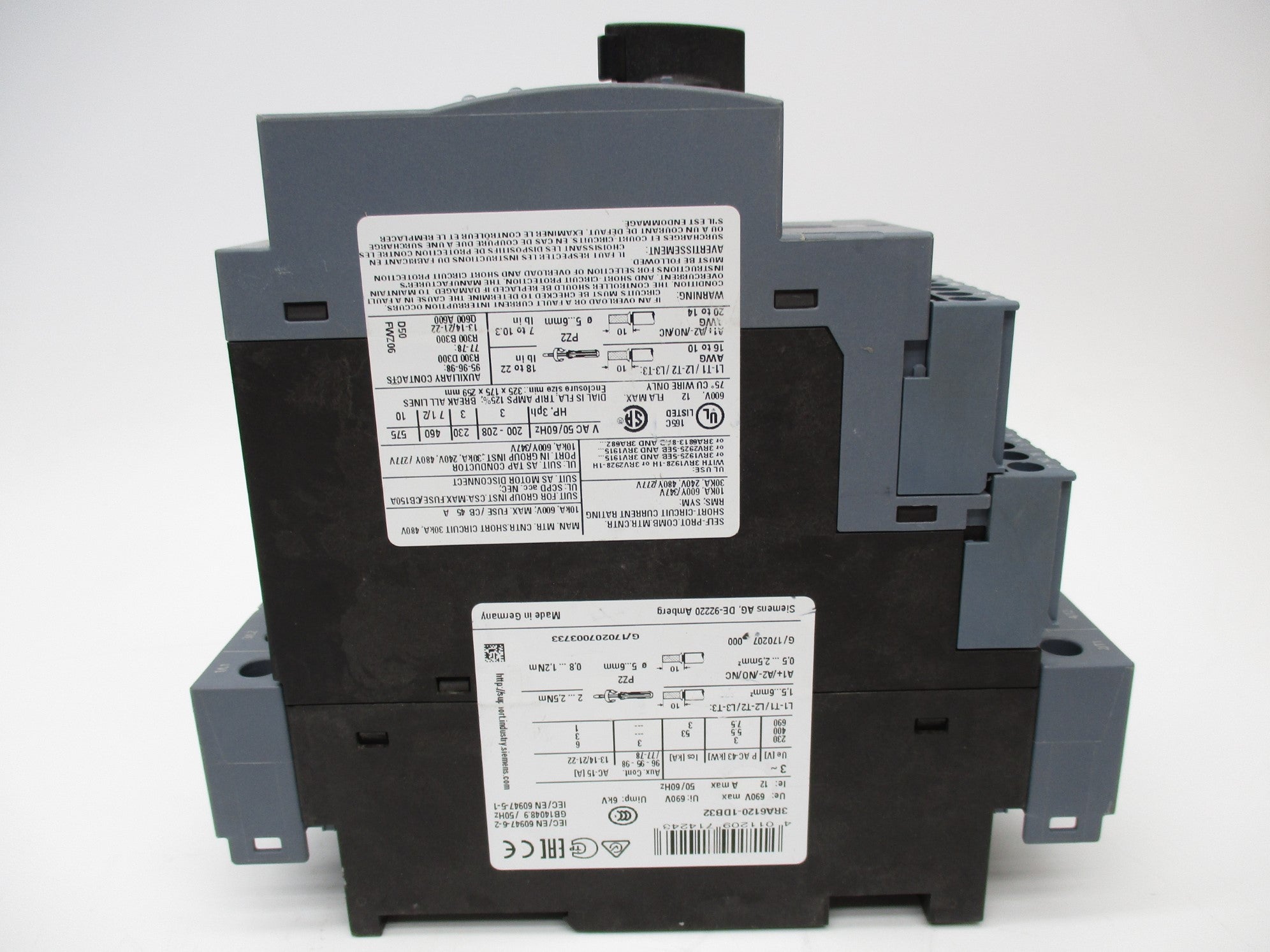SIEMENS 3RA6120-1DB32 NSNP