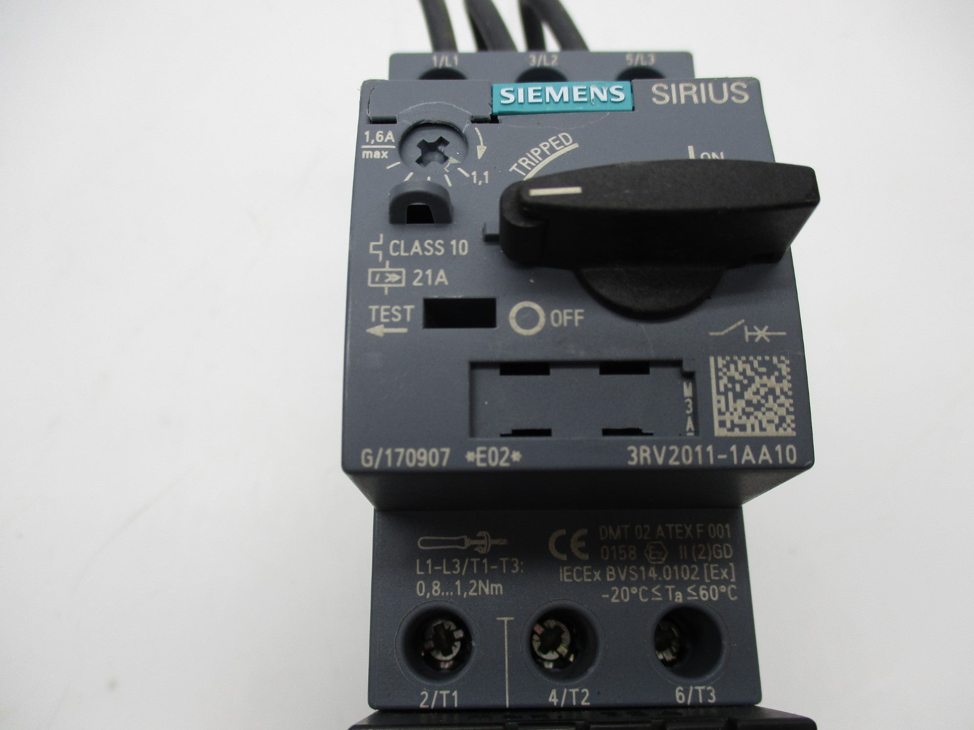 SIEMENS 3RA21251AD230AK6 (AS PICTURED) NSNP