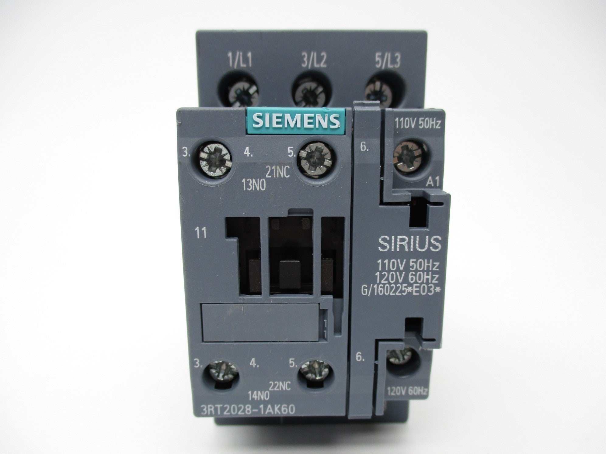 SIEMENS 3RT2028-1AK60 110/120V NSNP