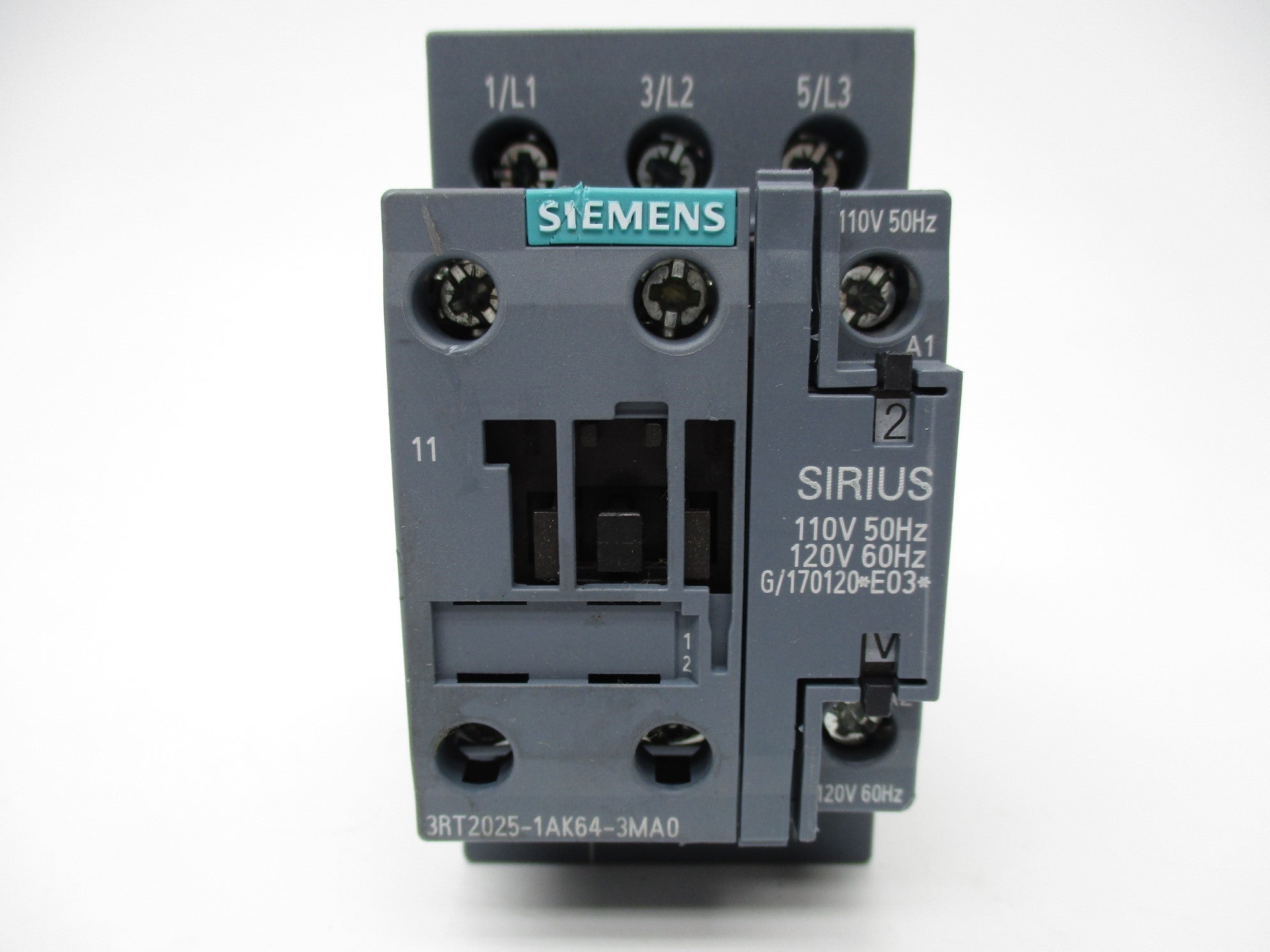 SIEMENS 3RT2025-1AK64-3MA0 120V NSNP