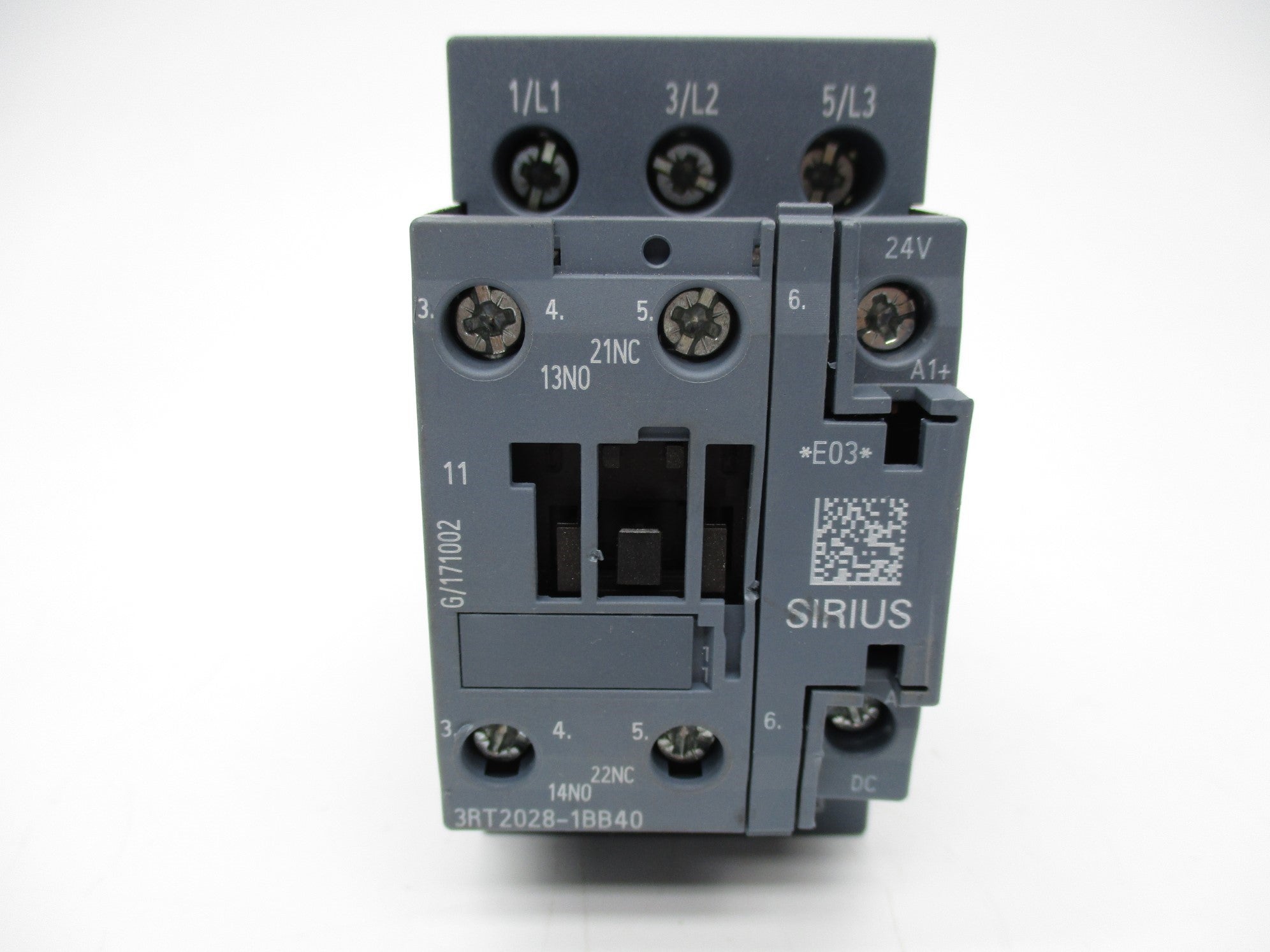 SIEMENS 3RT2028-1BB40 24V (AS PICTURED)NSNP