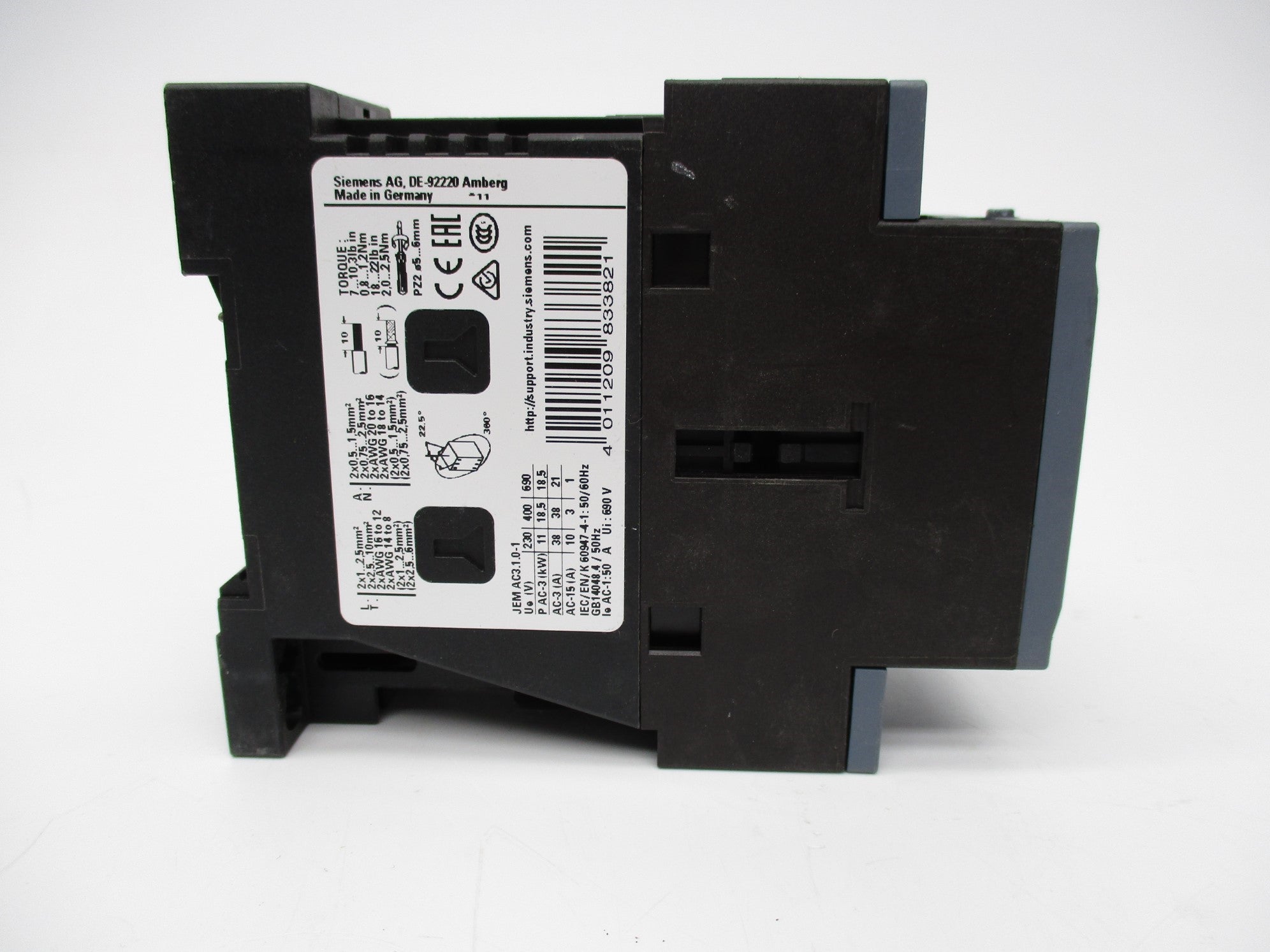 SIEMENS 3RT2028-1BB40 24V (AS PICTURED)NSNP