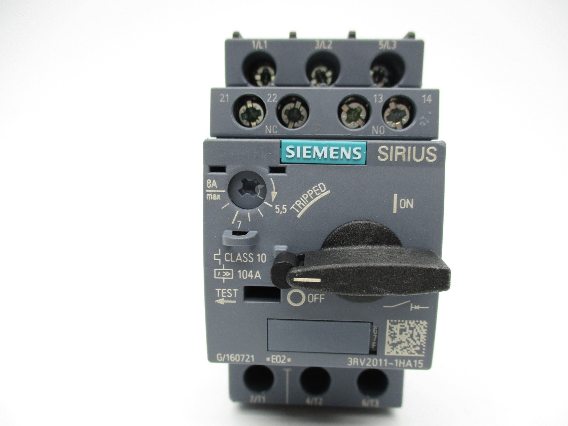 SIEMENS 3RV2011-1HA15 5.5-8A NSNP