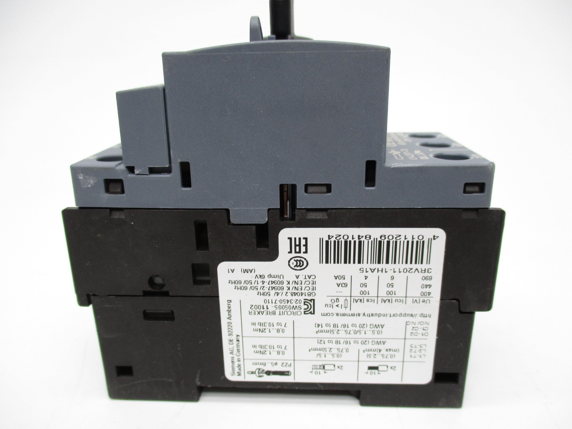 SIEMENS 3RV2011-1HA15 5.5-8A NSNP
