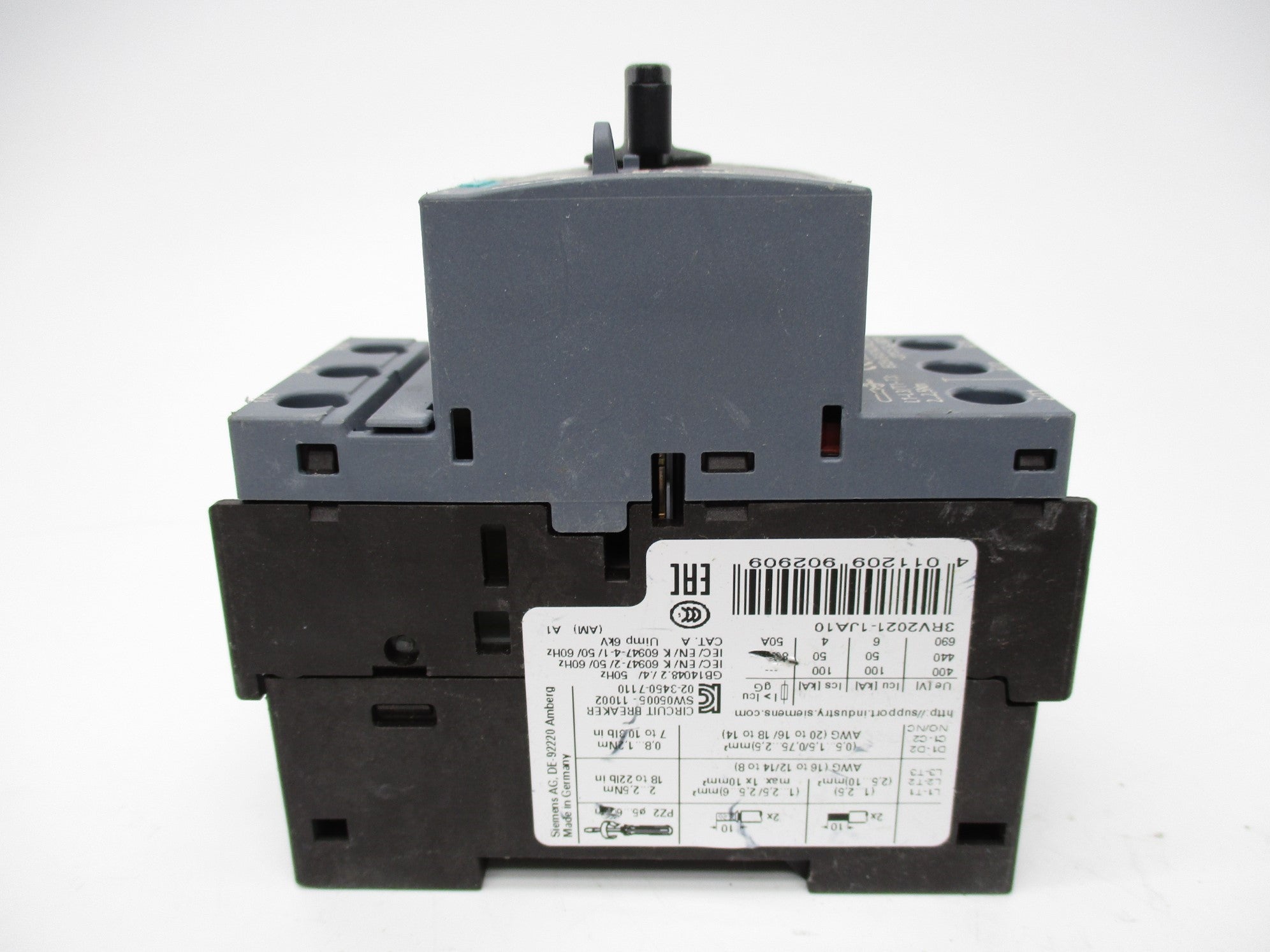 SIEMENS 3RV2021-1JA10 7-10A NSNP