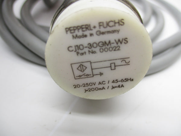 PEPPERL+FUCHS CJ10-30GM-WS NSNP