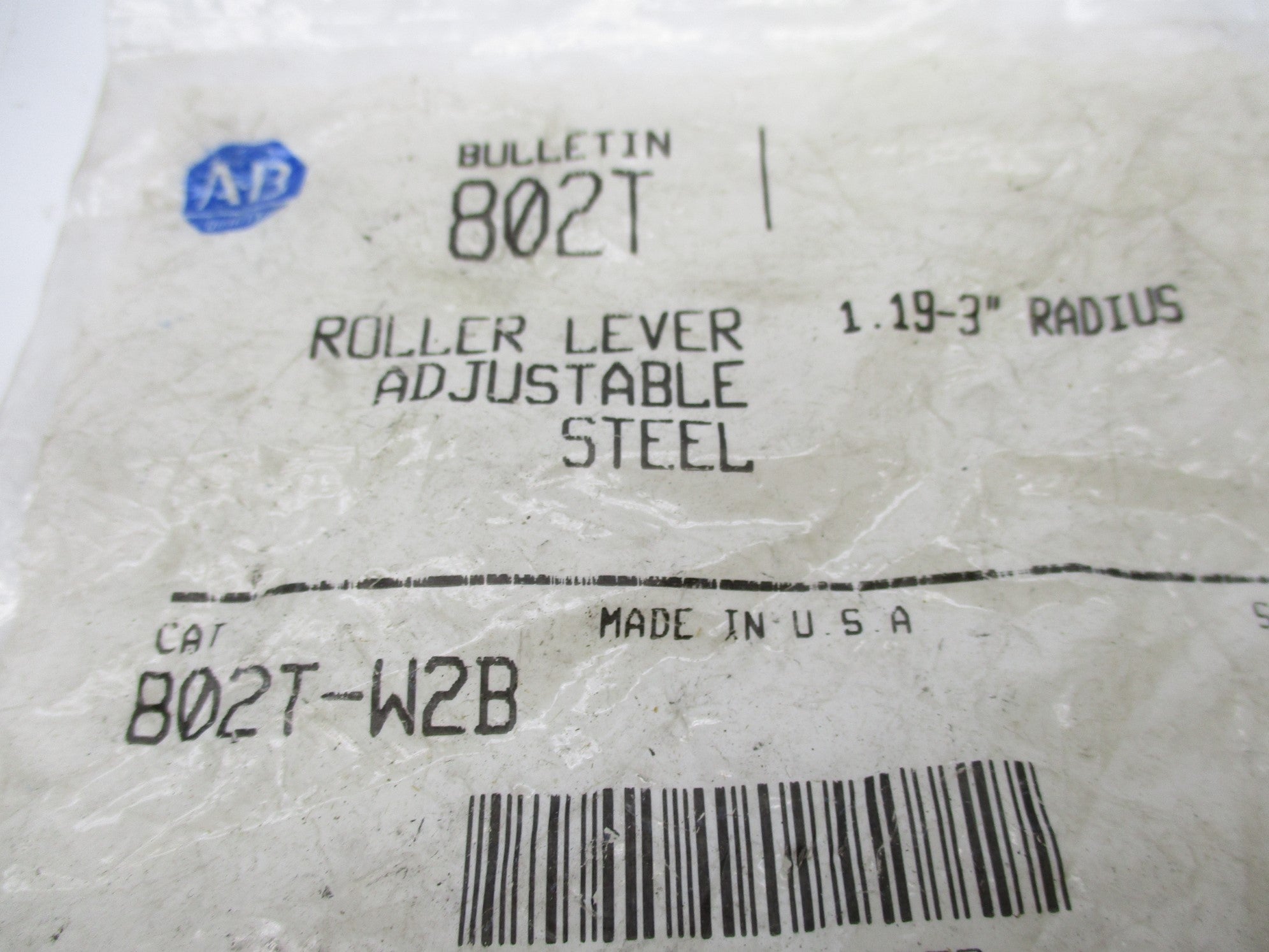 ALLEN BRADLEY 802T-W2B SER. 1 NSMP