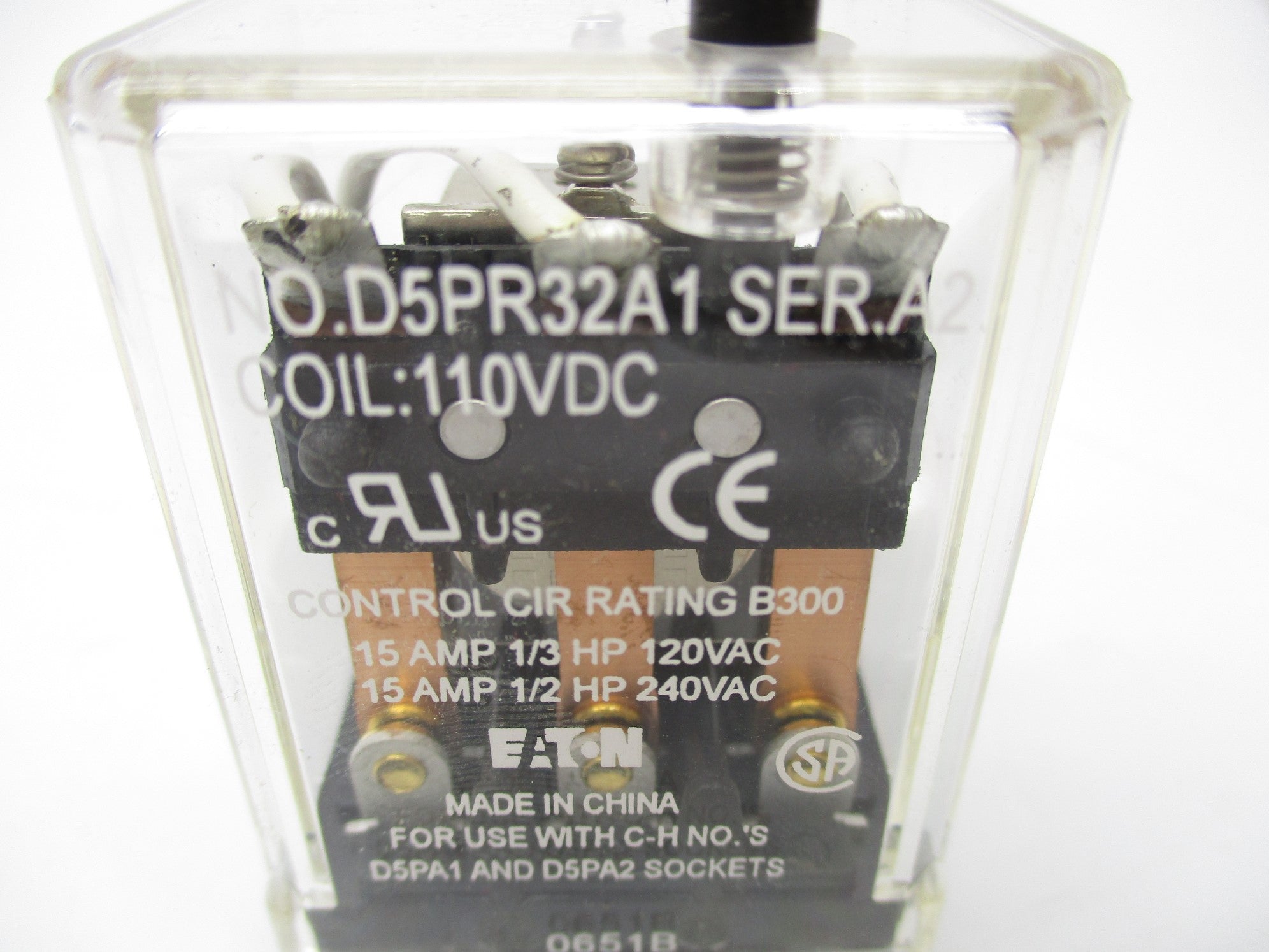 EATON D5PR32A1 SER. A 15A 110V NSNP