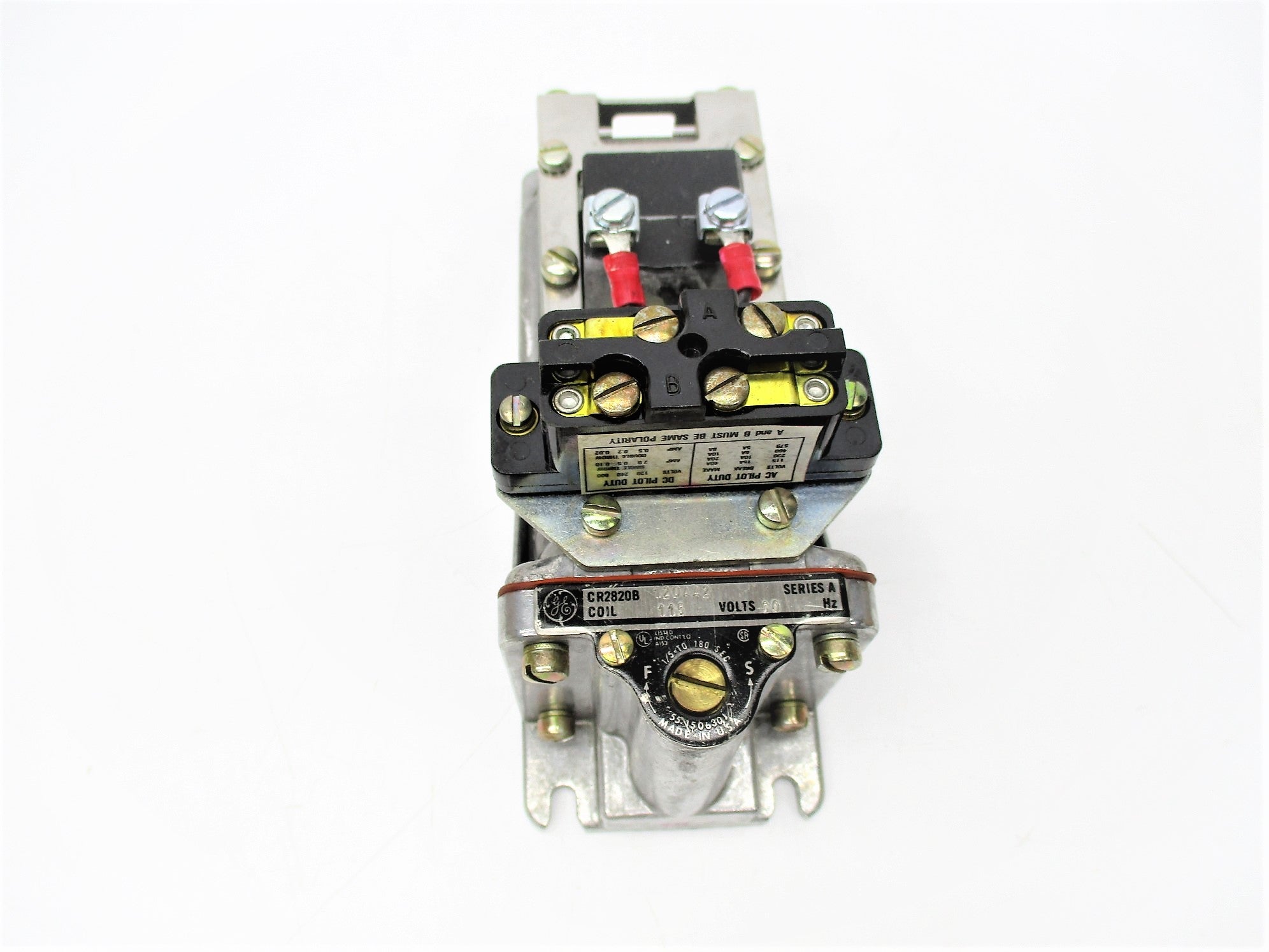 GENERAL ELECTRIC CR2820B120AA2 SER. A 115V NSNP