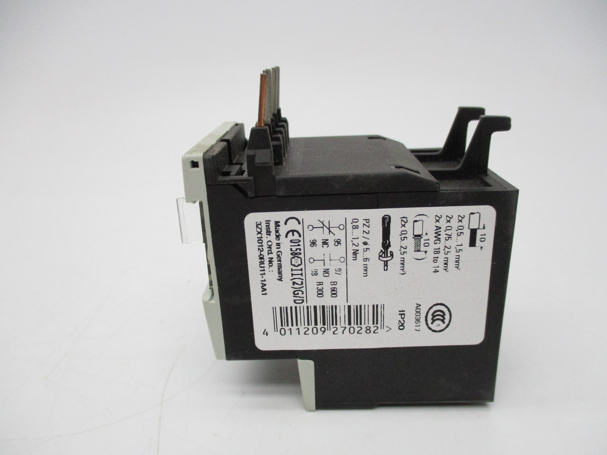 SIEMENS 3RU1116-0HB0 690V 0.55-0.8A NSMP