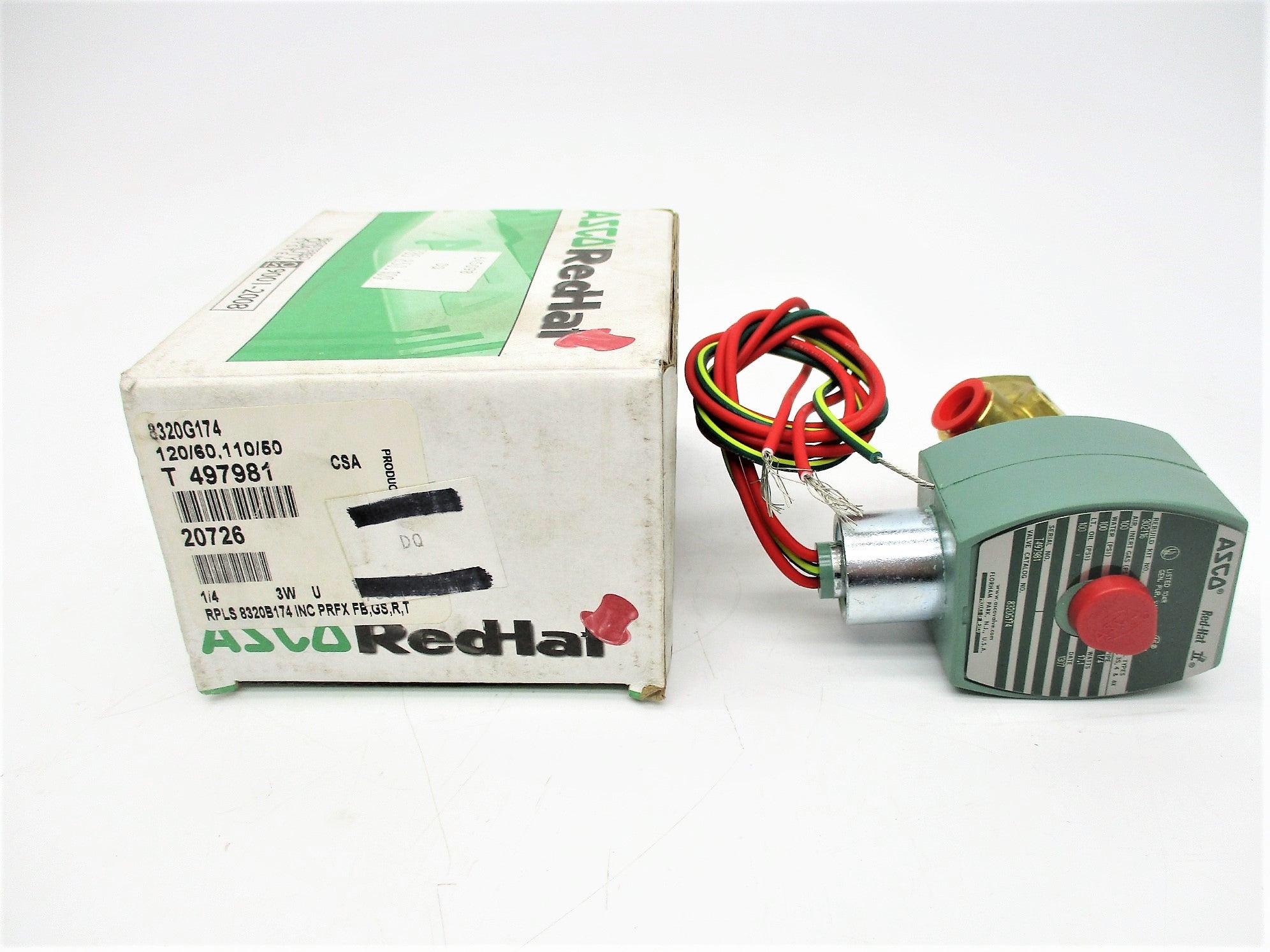 ASCO 8320G174 110/120V 100PSI 1/4" NSMP