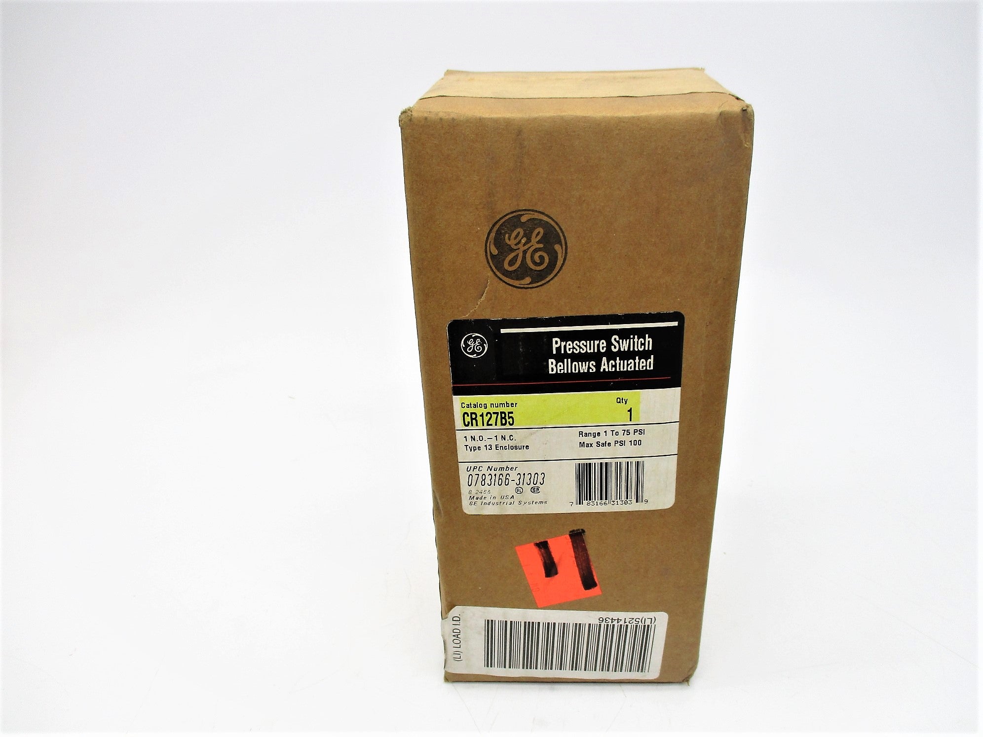 GENERAL ELECTRIC CR127B5 100PSI NSFS