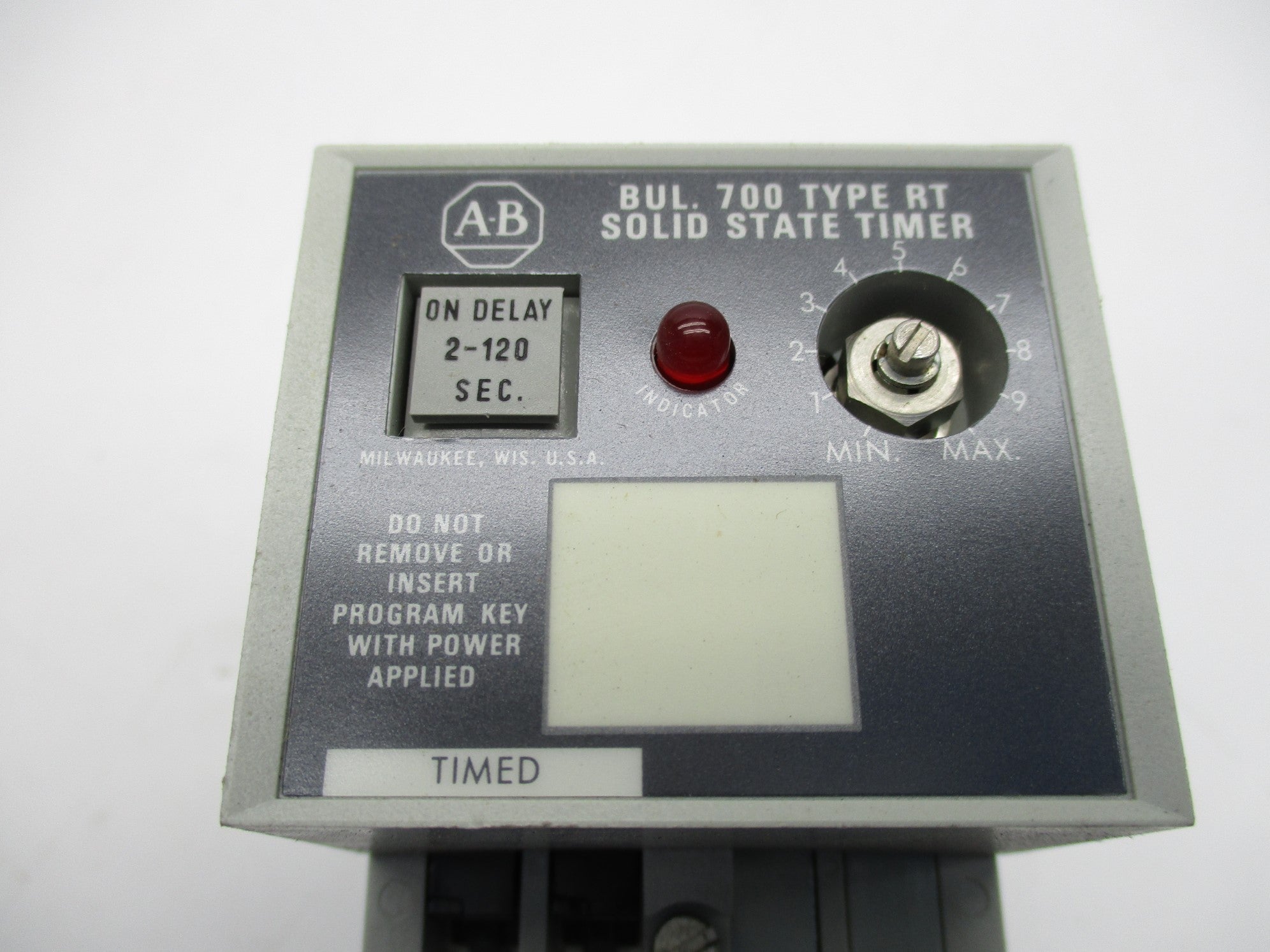 INDUSTRIAL SPARE PART 700-RT99D000A1 SER. B 110-120V (BR/YL) NSMP