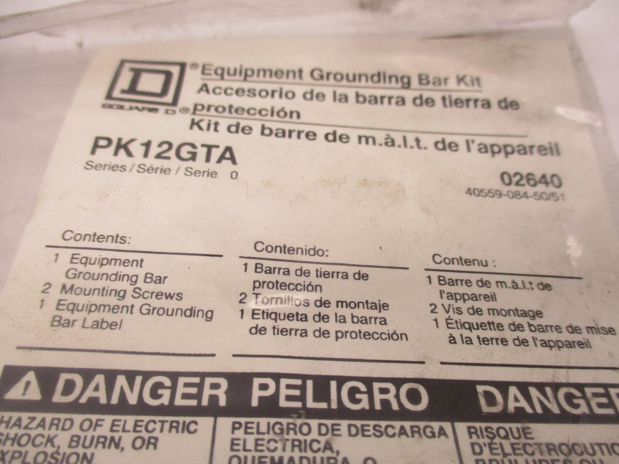 SQUARE D PK12GTA NSMP