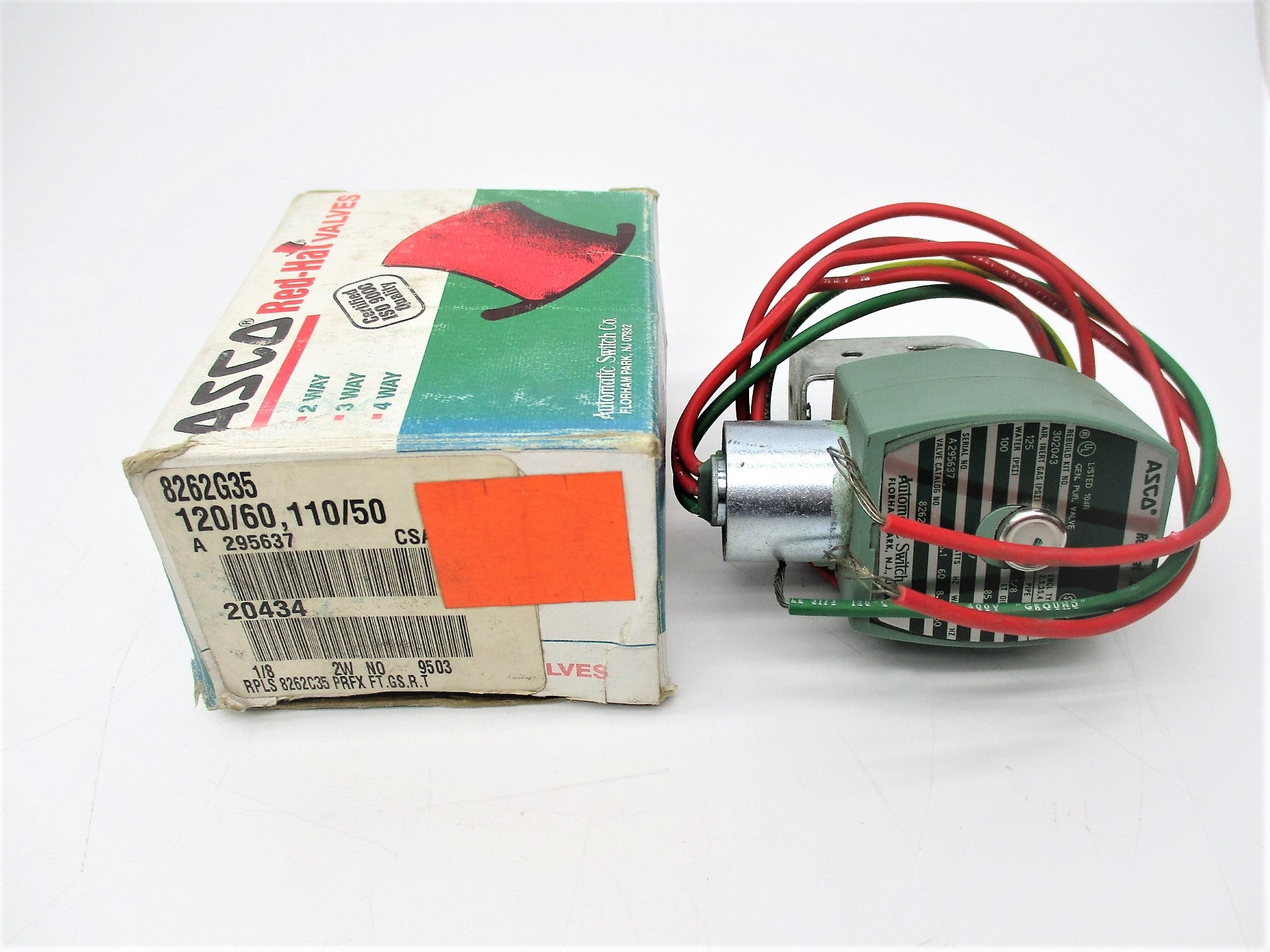 ASCO 8262G35 110/120V NSMP