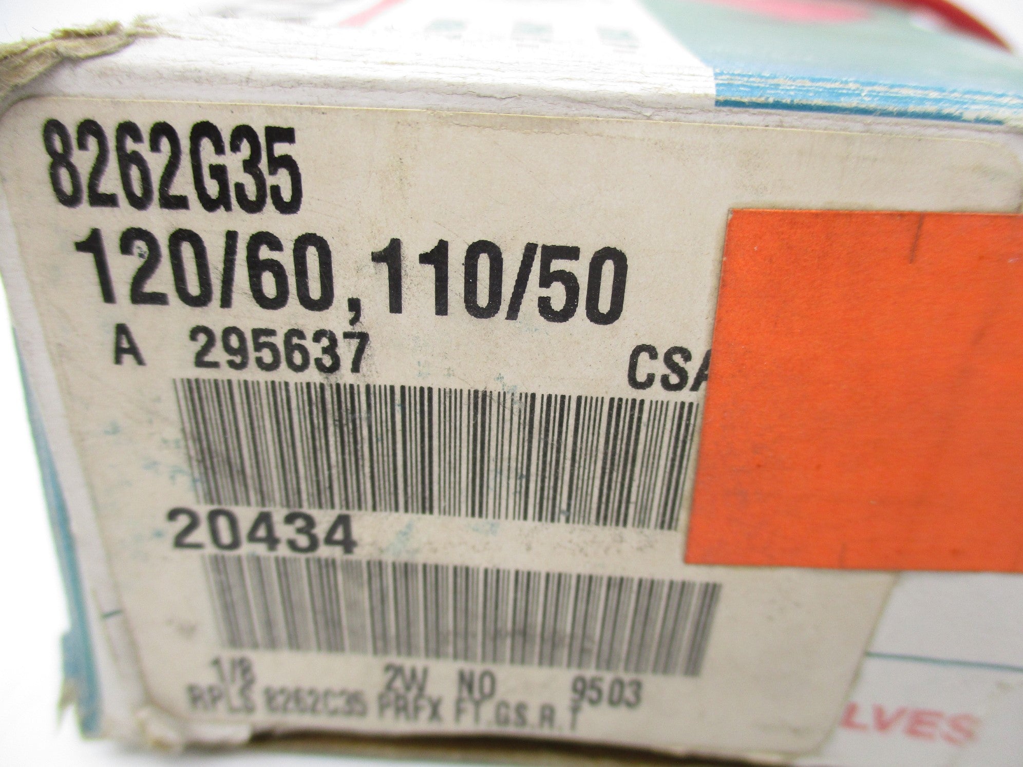 ASCO 8262G35 110/120V NSMP