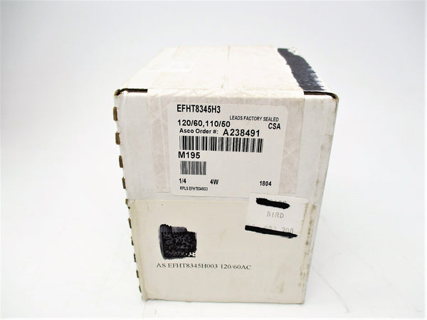 ASCO EFHT8345H3 110/120V 1/4" NSFS