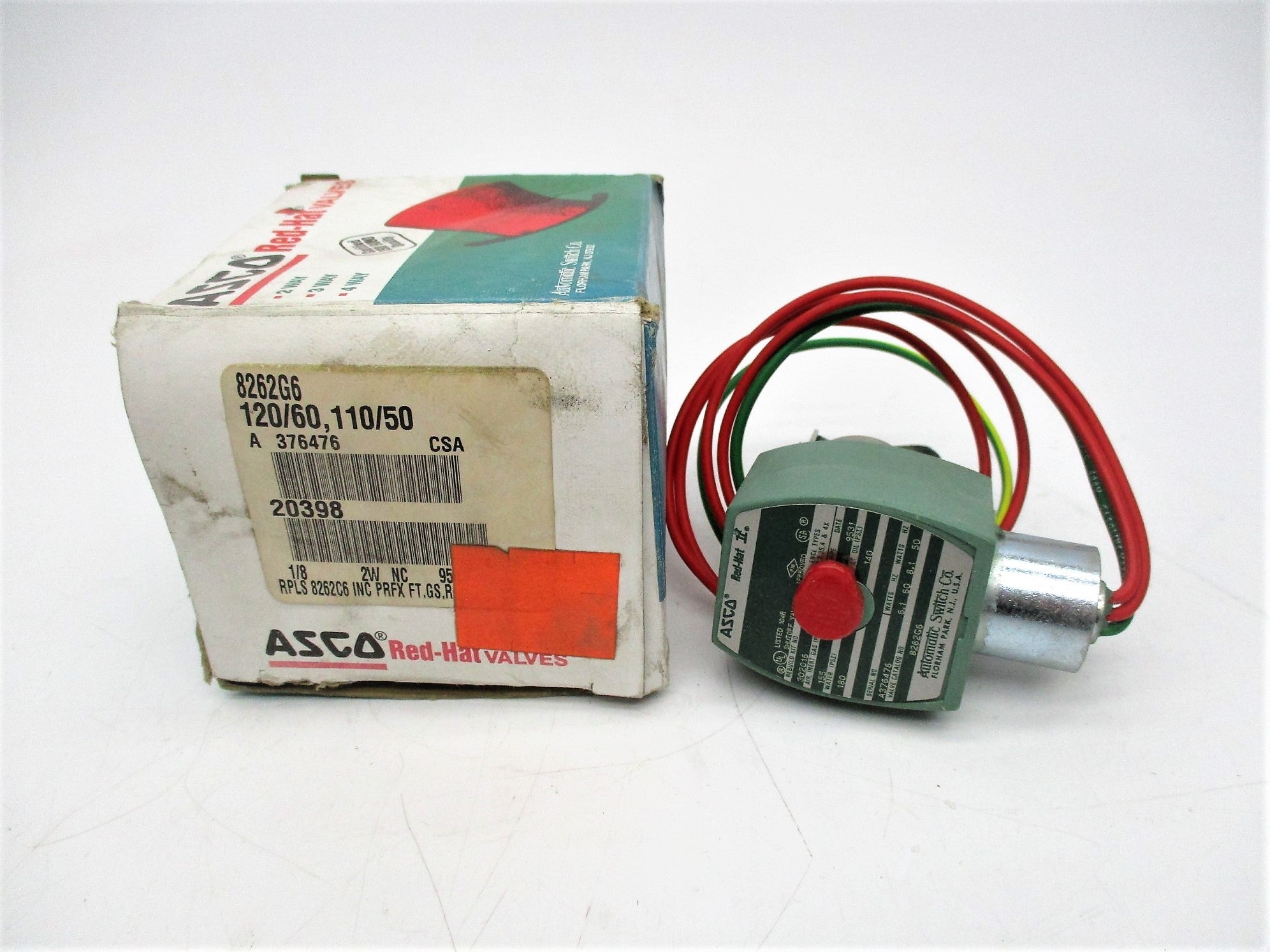 ASCO 8262G6 110/120V NSMP
