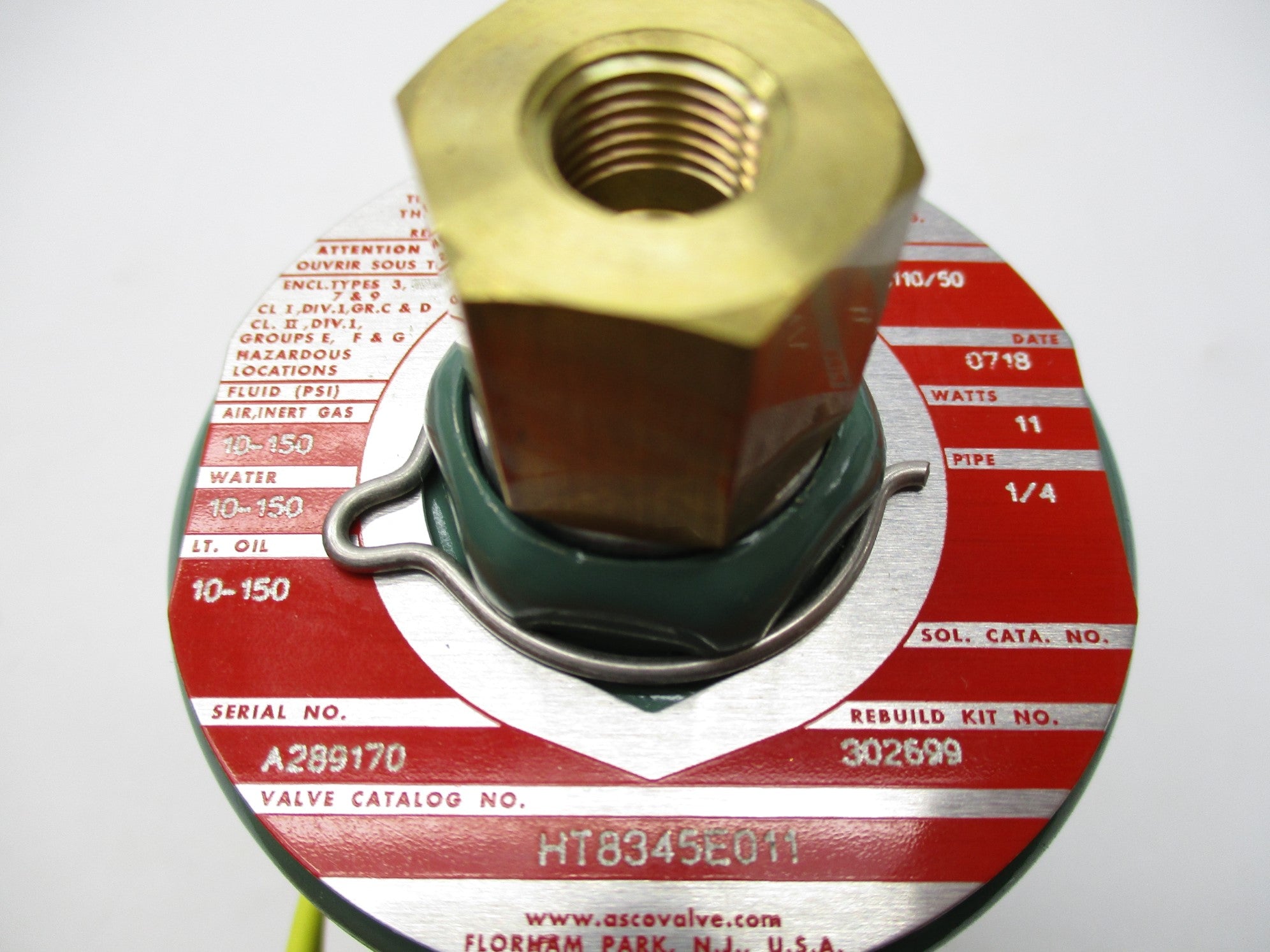 ASCO HT8345E011 110/120V NSNP