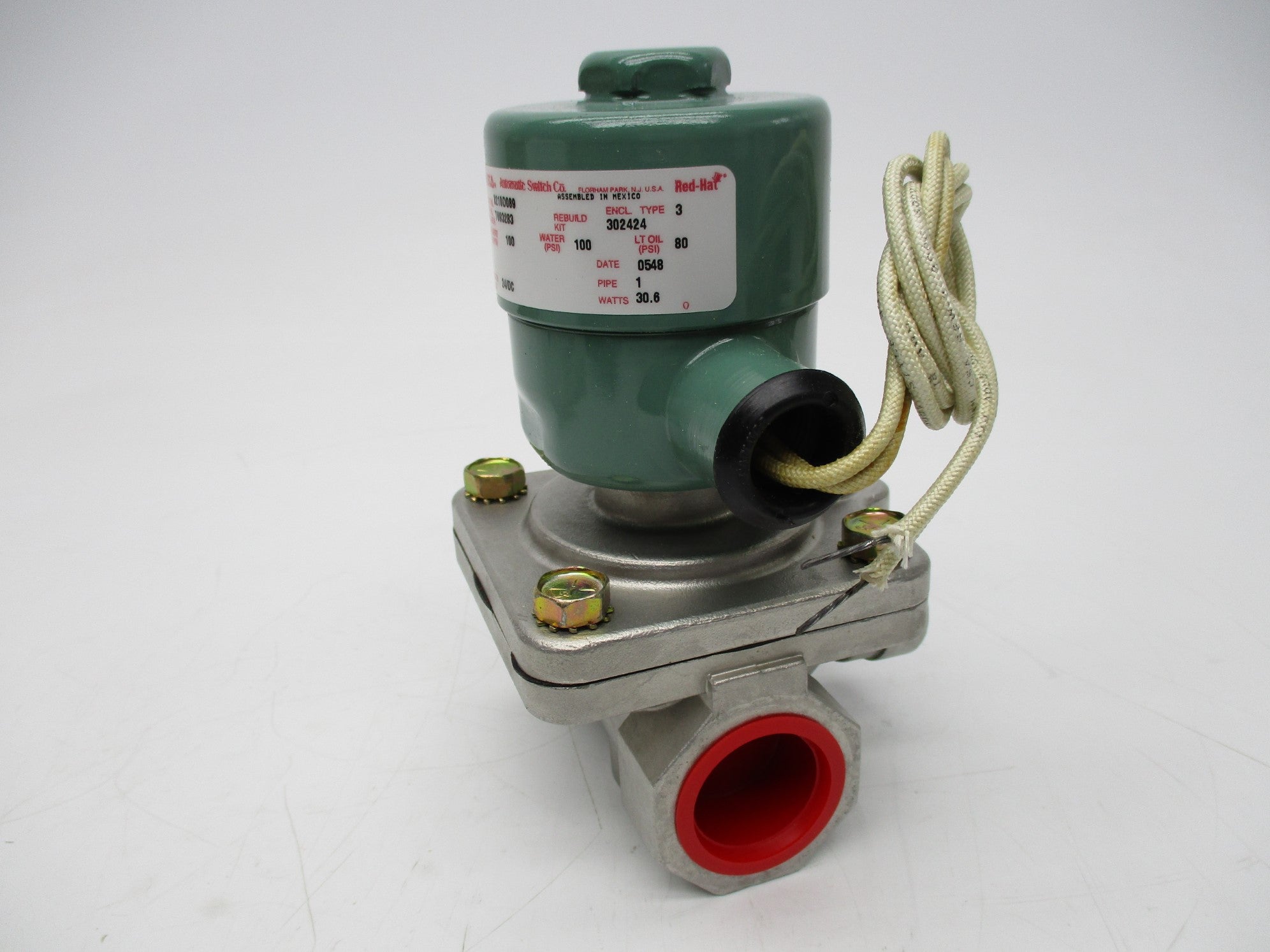 ASCO 8210D089 24VDC 100PSI 1" NSMP