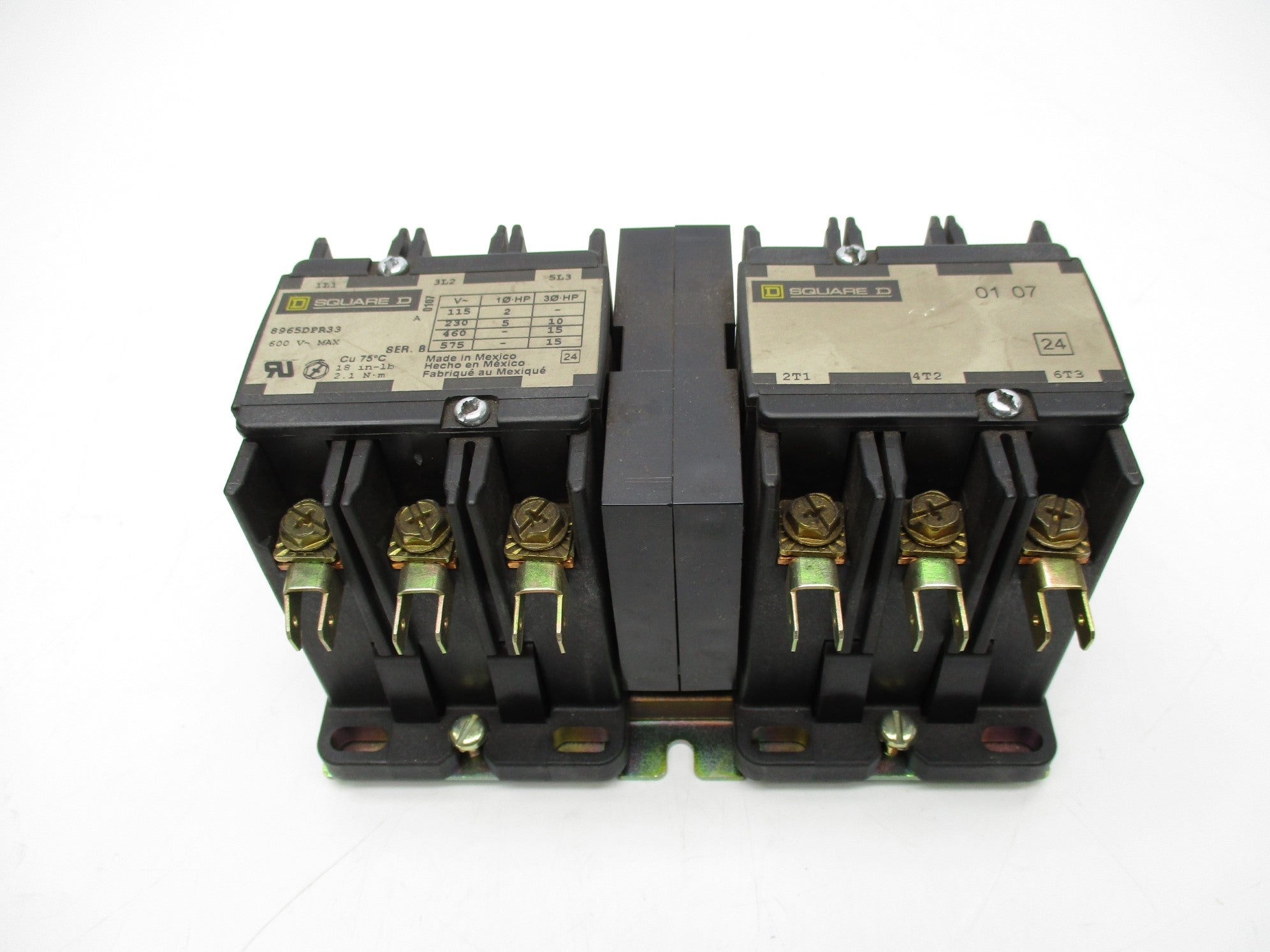 SQUARE D 8965DPR33V02 SER. B 120V NSNP