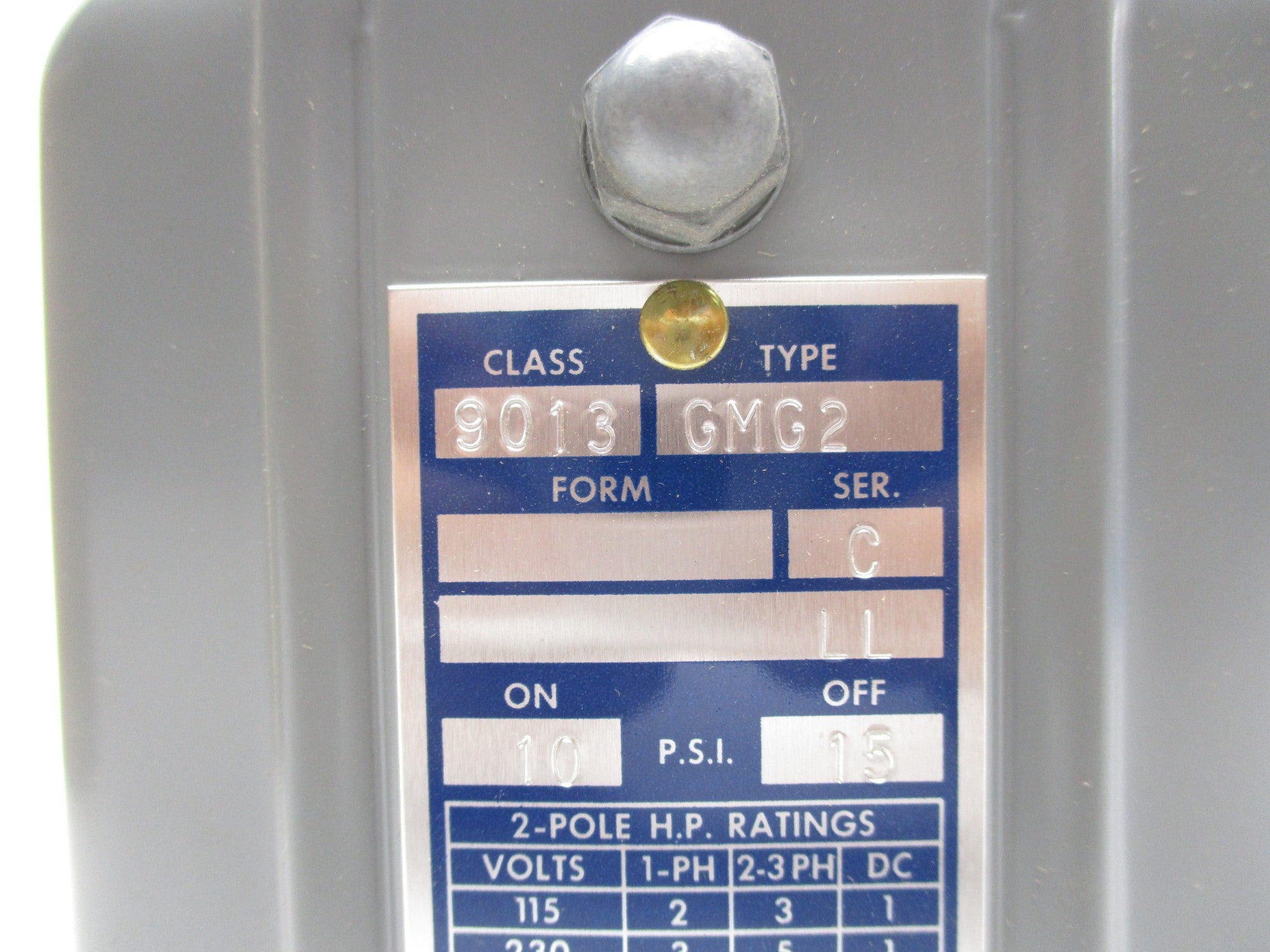 SQUARE D 9013GMG2 SER. C NSMP