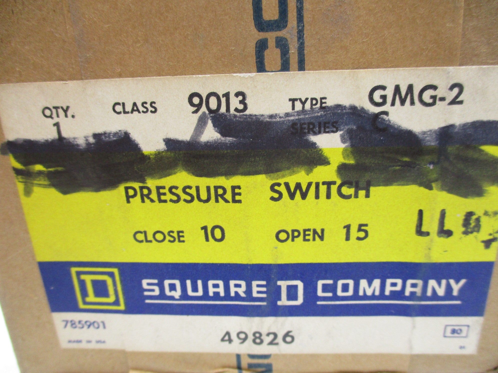 SQUARE D 9013GMG2 SER. C NSMP