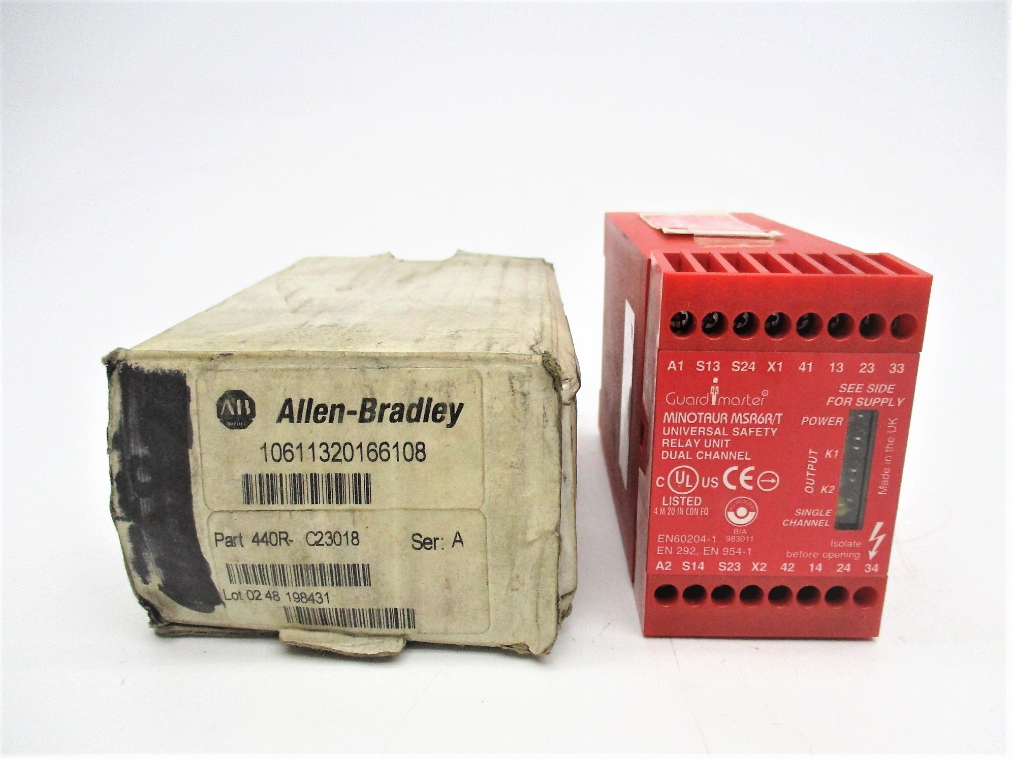 ALLEN BRADLEY 440R-C23018 SER. A 110V (WH) NSMP