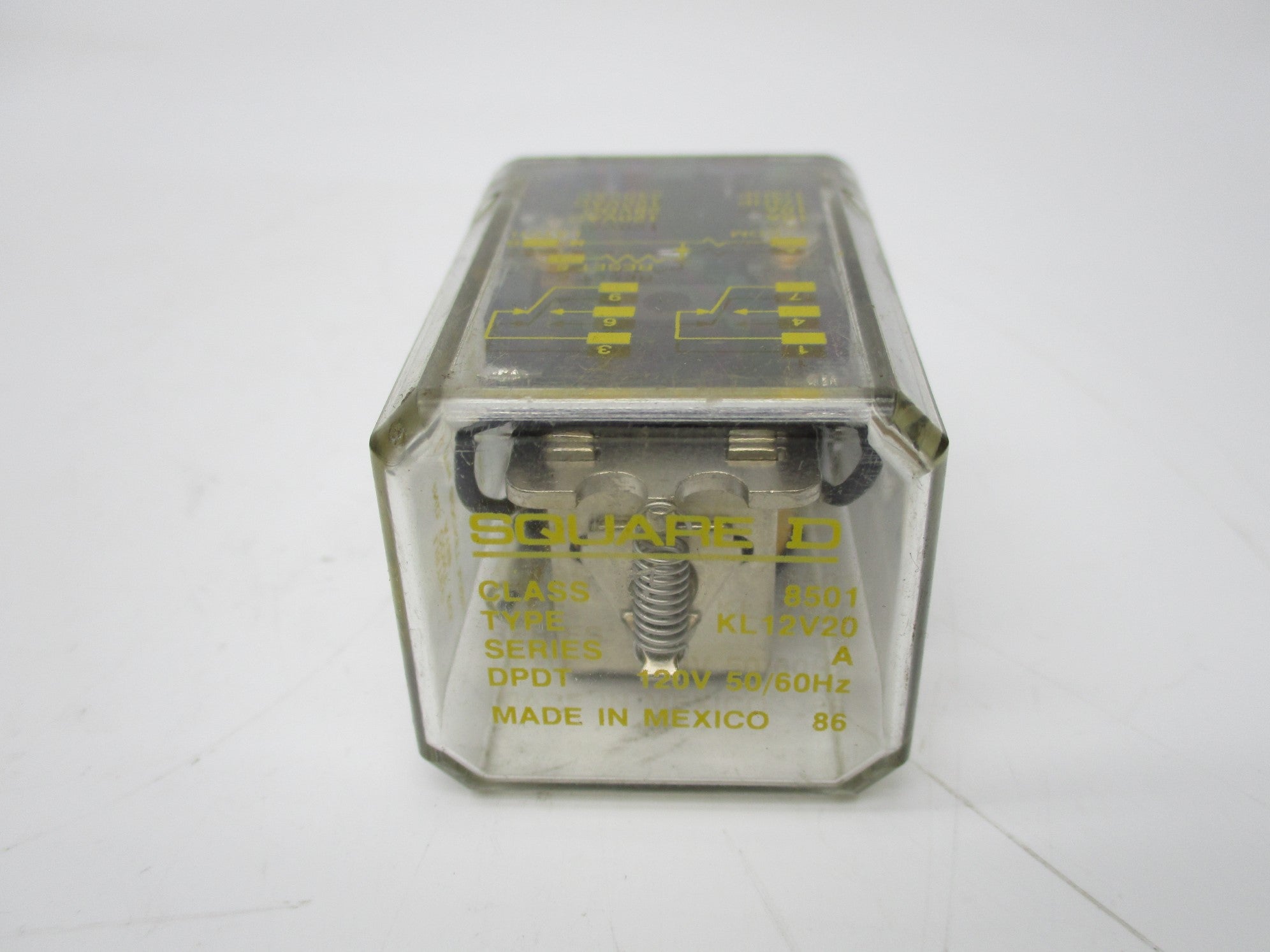 SQUARE D 8501KL12V20 SER. A 120V 10A UNMP