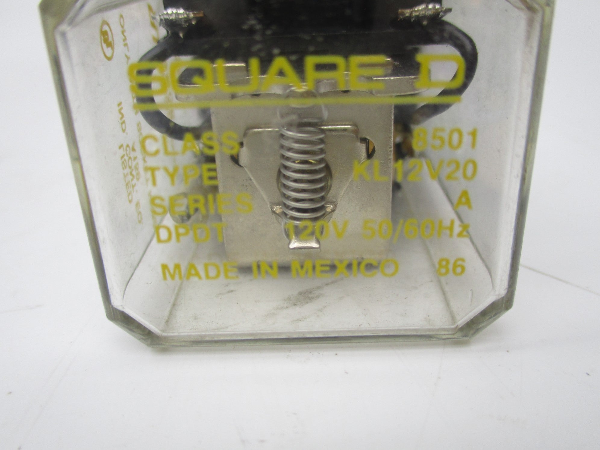 SQUARE D 8501KL12V20 SER. A 120V 10A UNMP