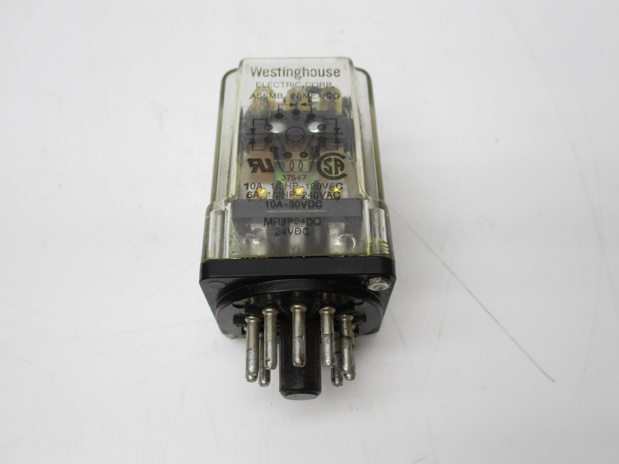 WESTINGHOUSE MR3P24DC 10A 24V UNMP