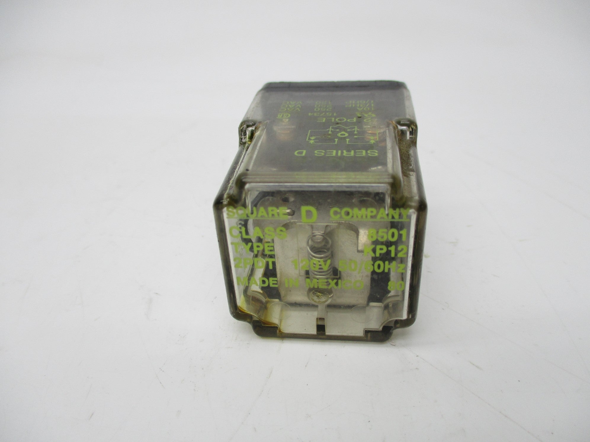 SQUARE D 8501KP12V20 SER. D 120V 10A NSNP
