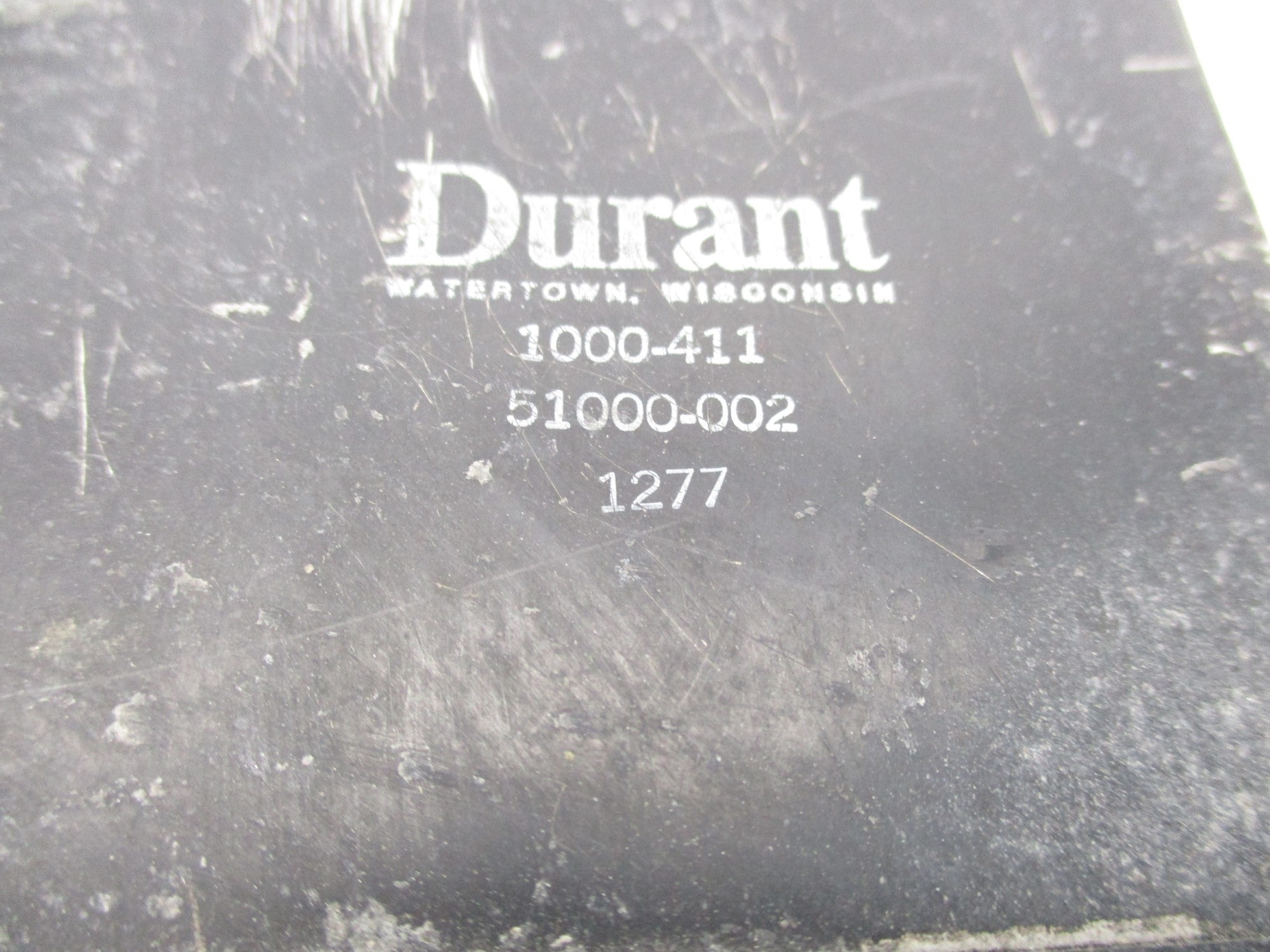 DURANT 1000-411 UNMP