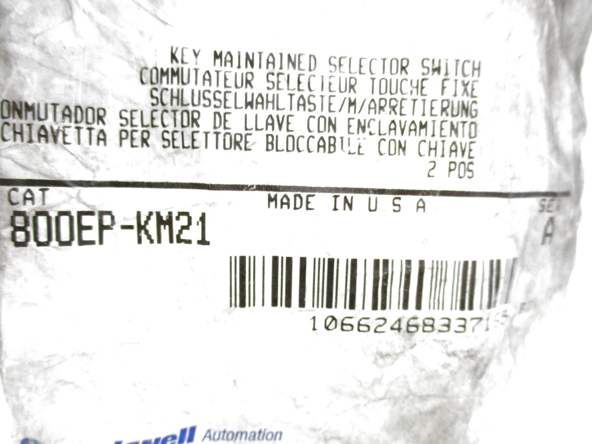 INDUSTRIAL SPARE PART 800EP-KM21 SER. A NSMP