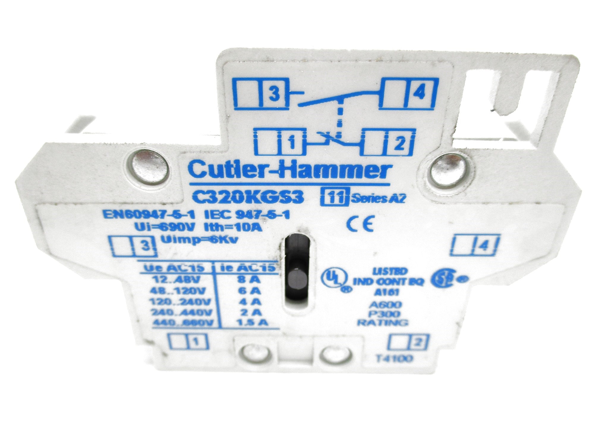 CUTLER HAMMER C320KGS3 SER. A2 NSMP