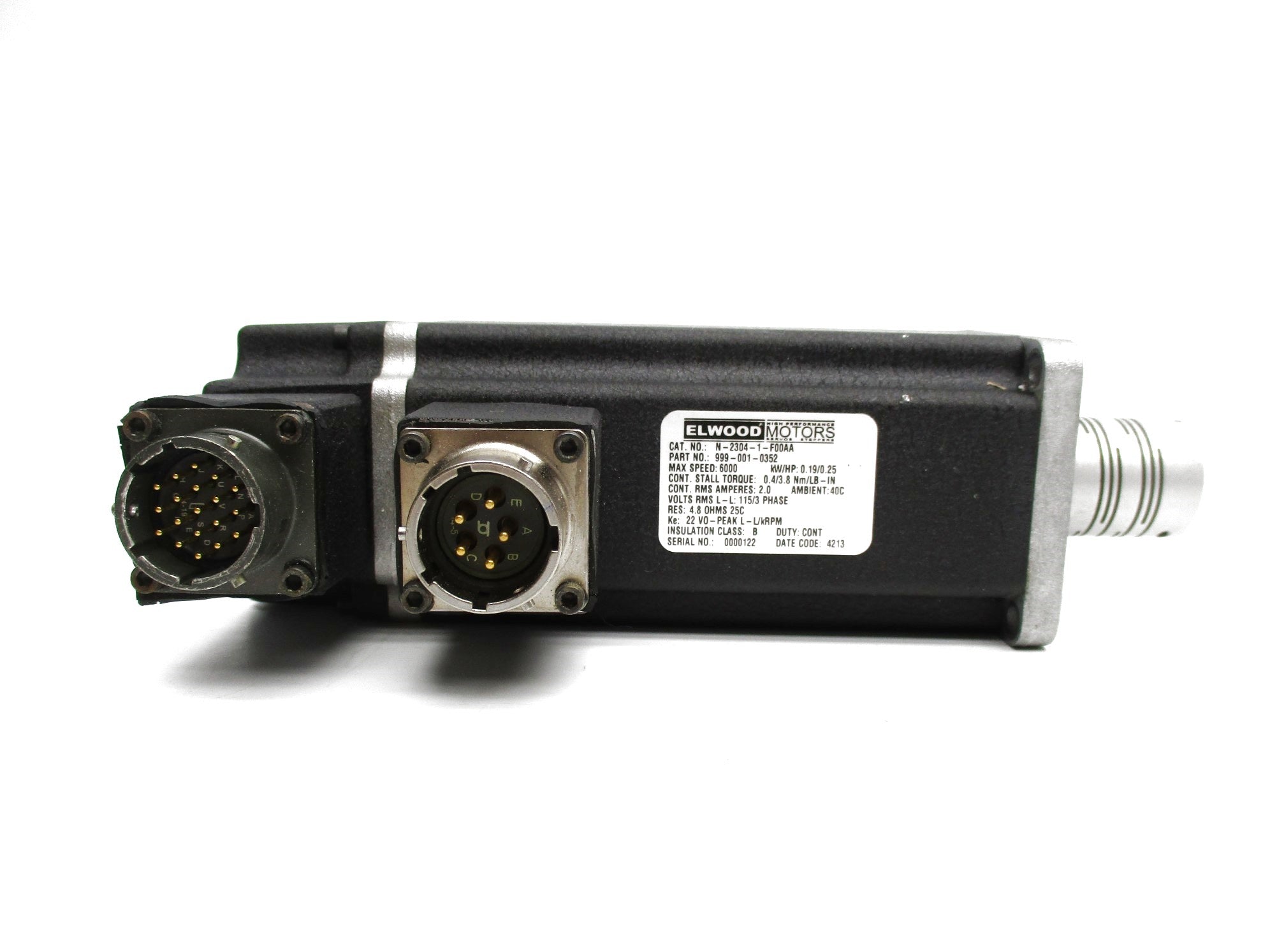 ELWOOD MOTORS N-2304-1-F00AA NSNP