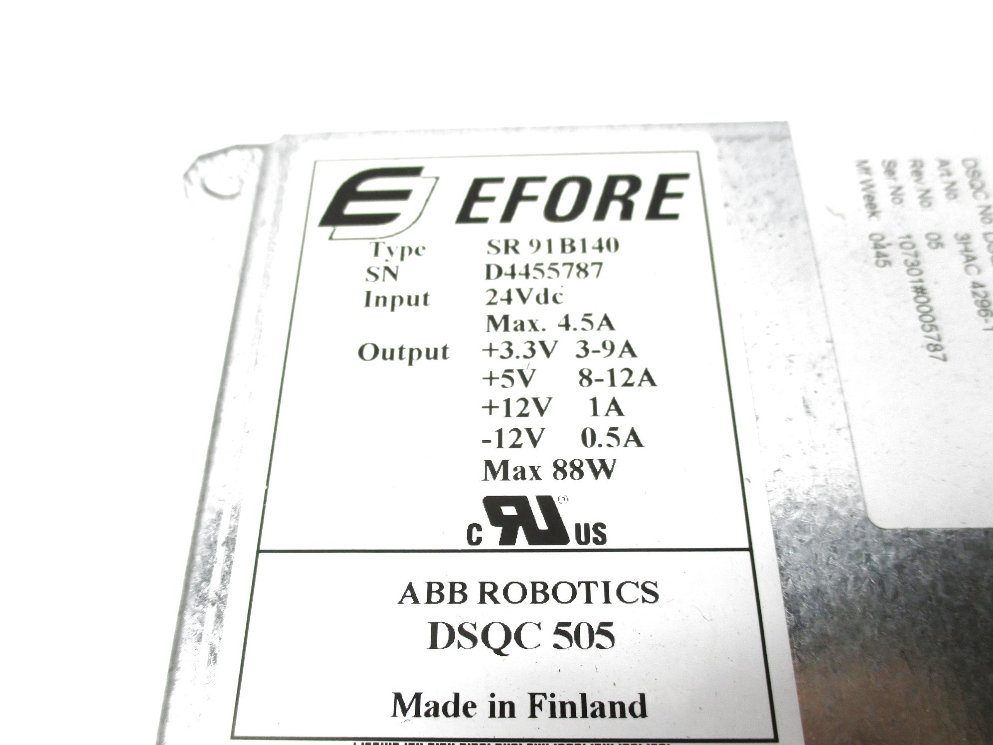 EFORE SR91B140 NSNP