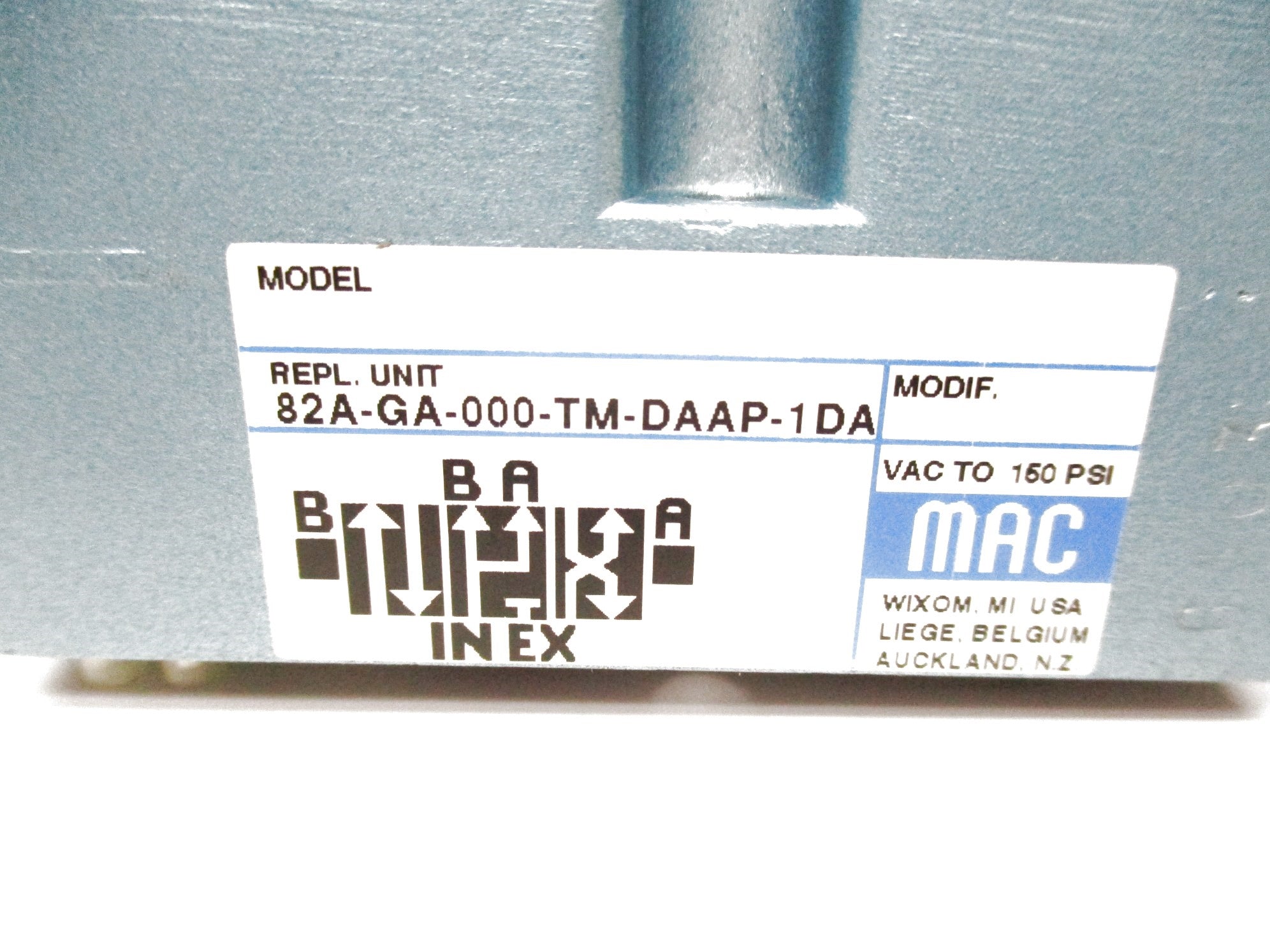 MAC 82A-GA-000-TM-DAAP-1DA 120/60 110/50 NSNP