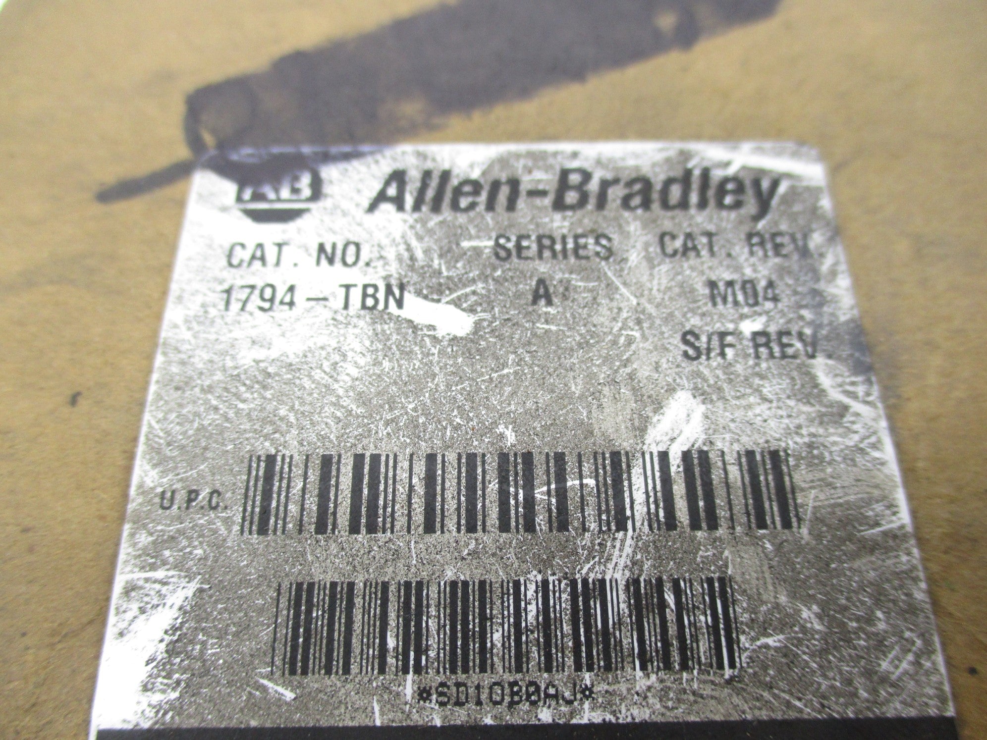 INDUSTRIAL SPARE PART 1794-TBN SER. A DATE: 2004 NSFS