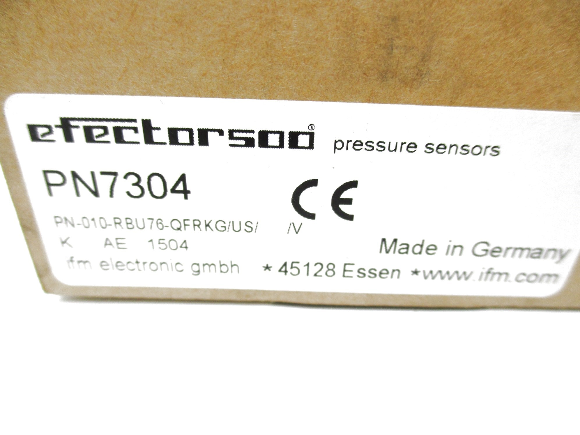 IFM EFECTOR PN-010-RBU76-QFRKG/US//V PN7304 18-36VDC 1088PSI NSMP